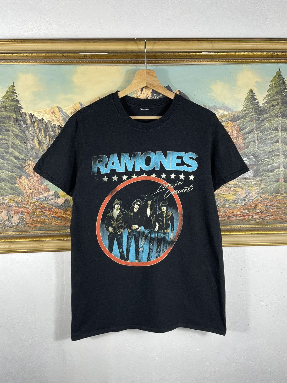 Band Tees × Vintage Vintage Retro Y2k 00s Ramones T-shirt Tees Punk Rock Size US S / EU 44-46 / 1 - 1 Thumbnail