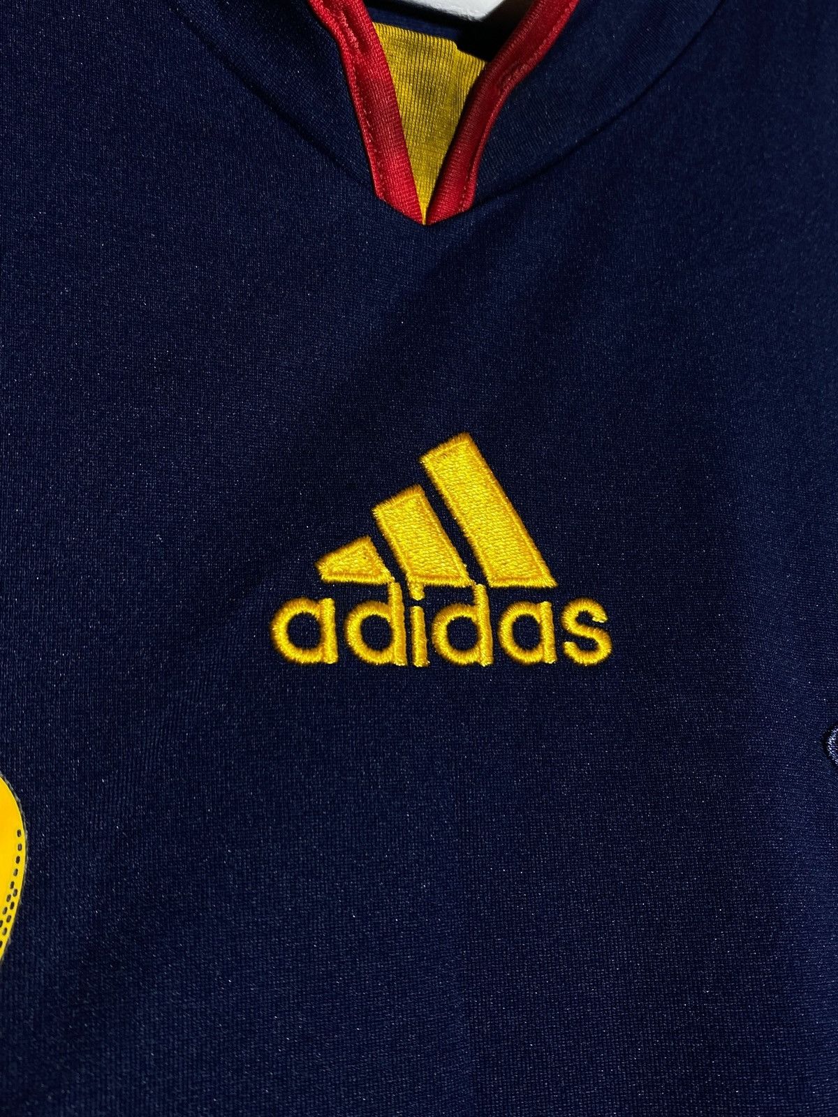 Adidas Adidas #7 David Villa Spain 2010 Away Football Shirt Jersey Size US S / EU 44-46 / 1 - 9 Thumbnail