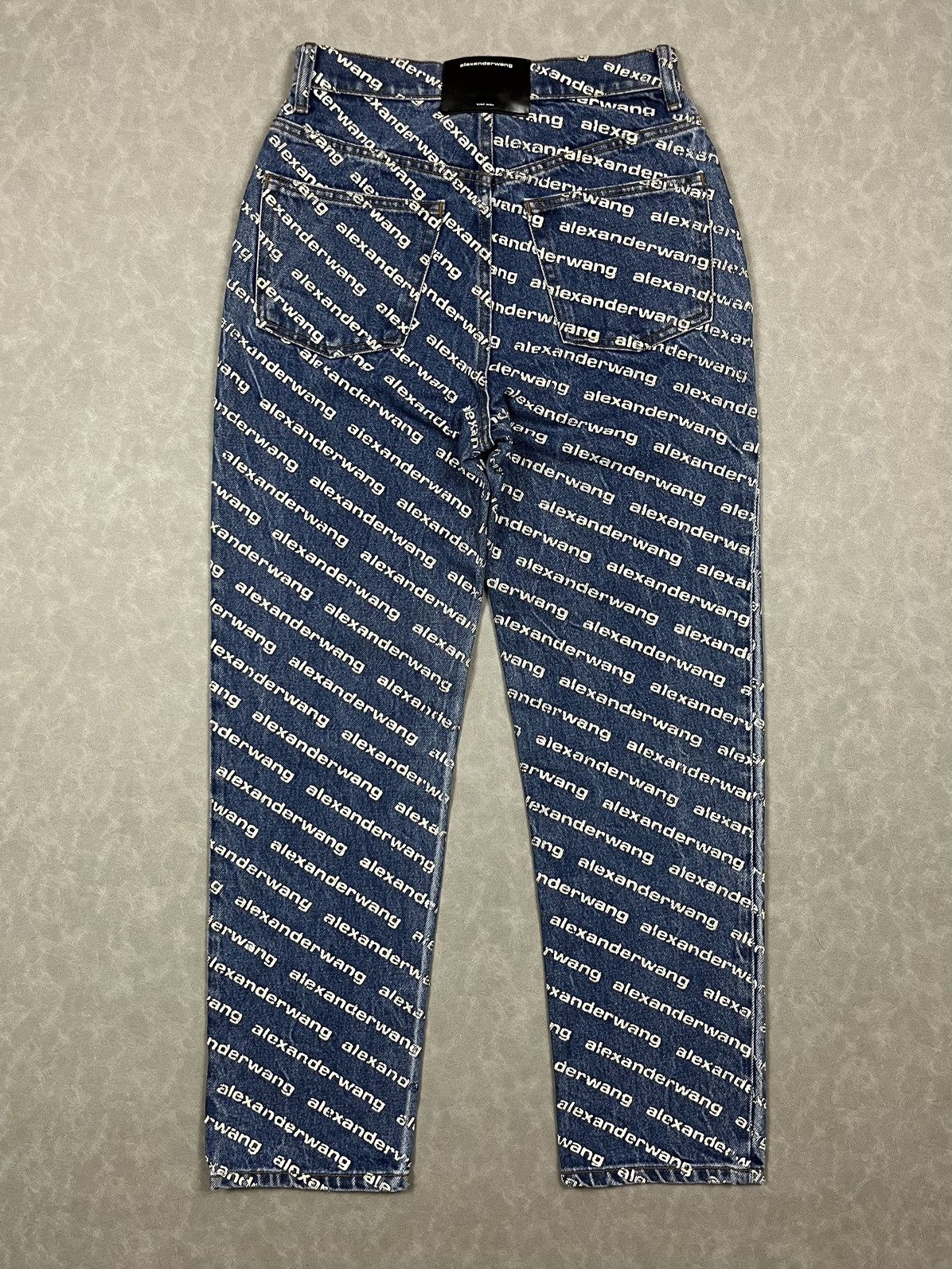 Alexander Wang Alexander wang overprint denim pants Size US 26 / EU 42 - 2 Thumbnail