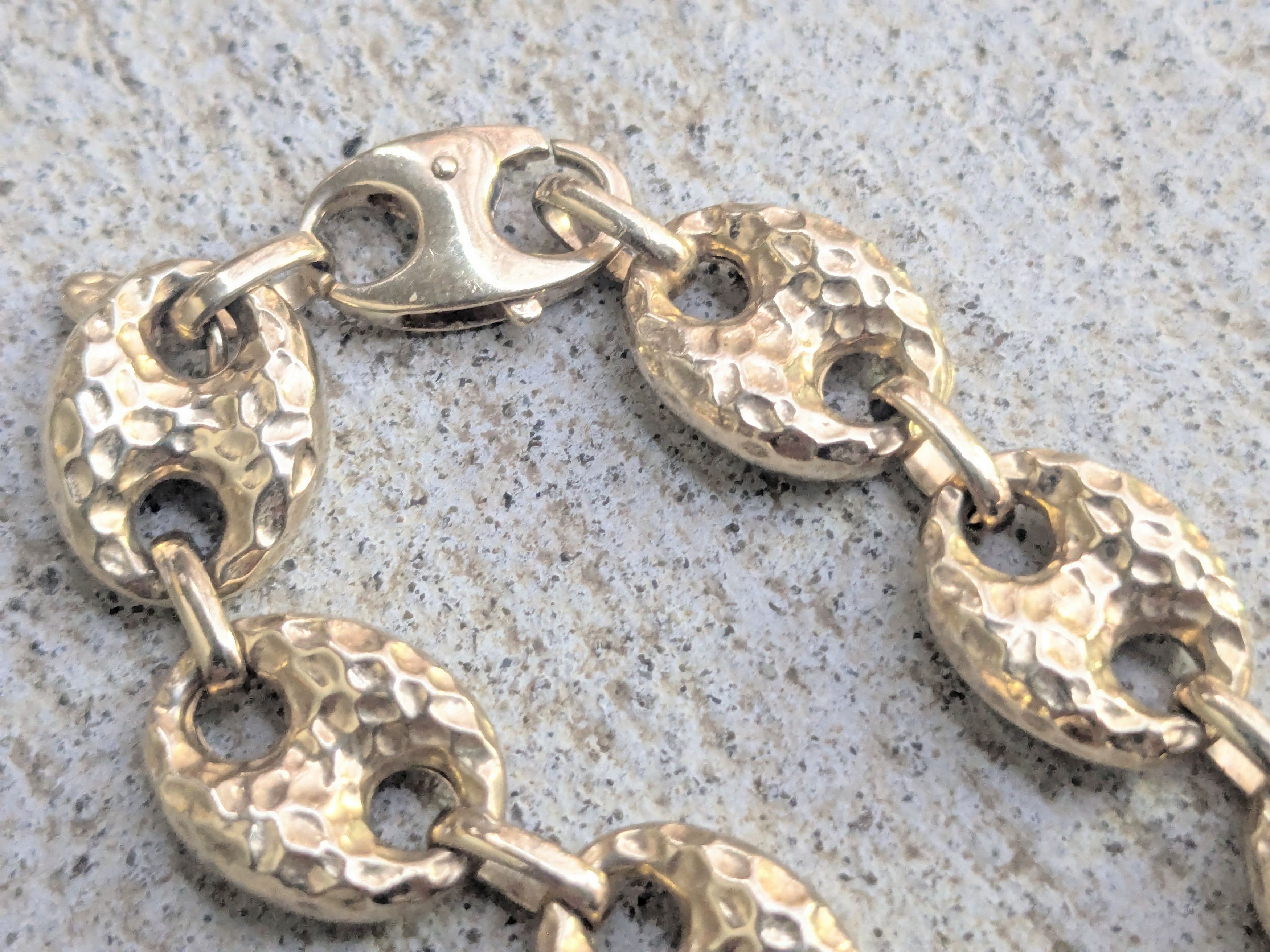 Sterling Silver Itaor Sterling Silver Bracelet Anchor Mariner 8 Italy Size ONE SIZE - 7 Thumbnail