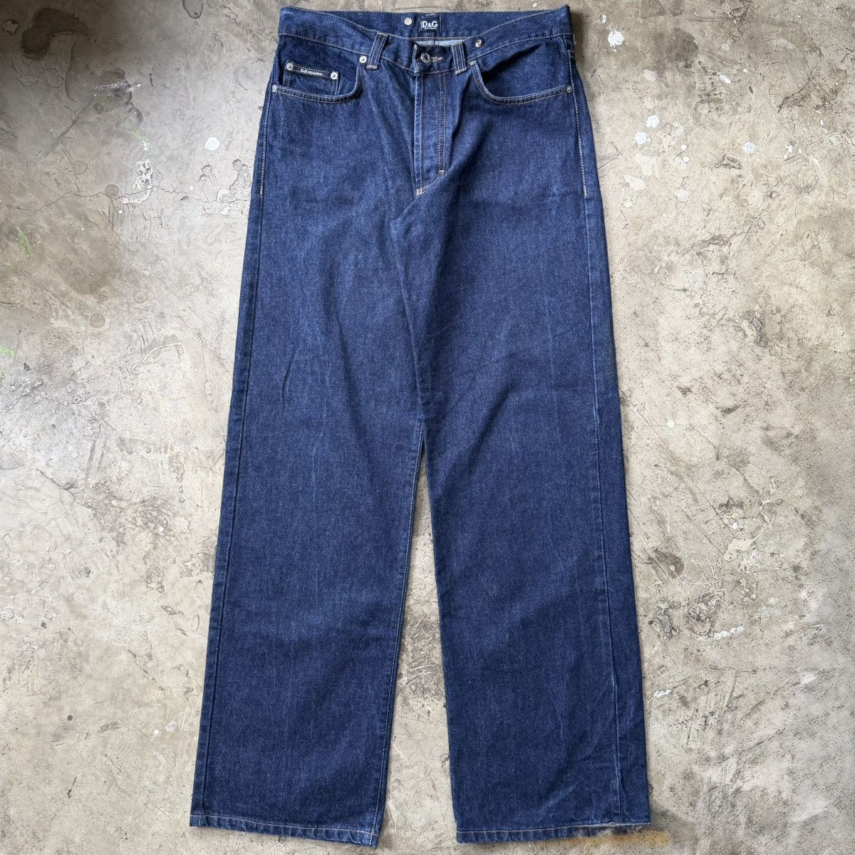 Dolce & Gabbana Dolce & Gabbana - Archive Denim Baggy Jeans Size US 33 - 1 Thumbnail