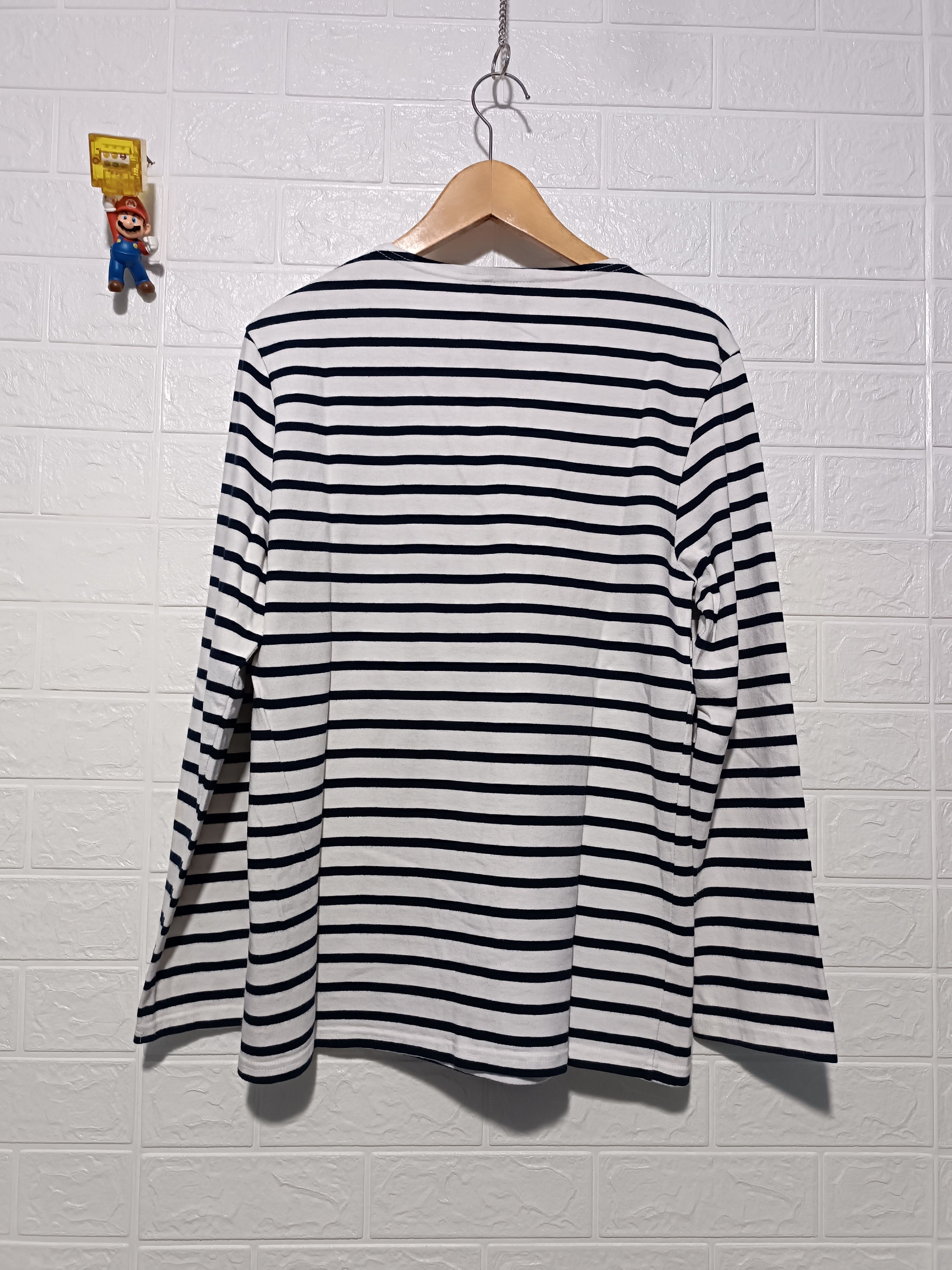 Saint James Saint James L'atelier Long Sleeve Striped Sailor T-shirt Size US M / EU 48-50 / 2 - 5 Thumbnail