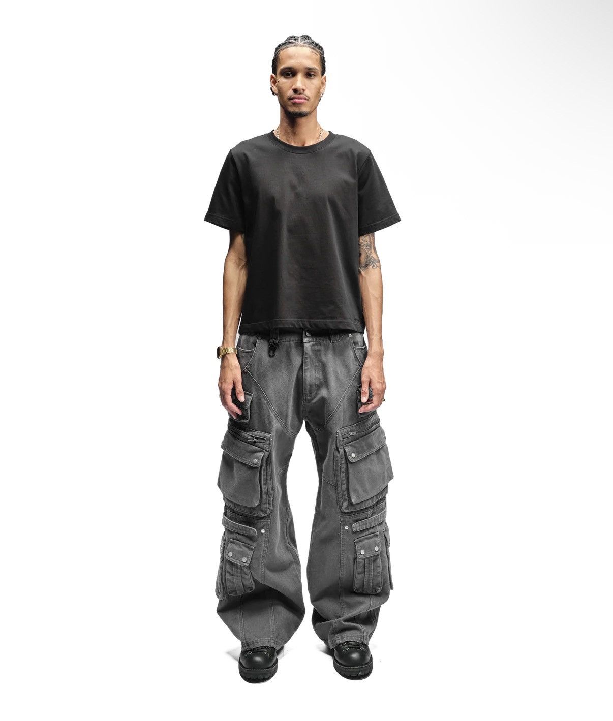 Other W9 Cargo Pants - Grey - Blacktailor - Size 30 Size US 30 / EU 46 - 7 Thumbnail