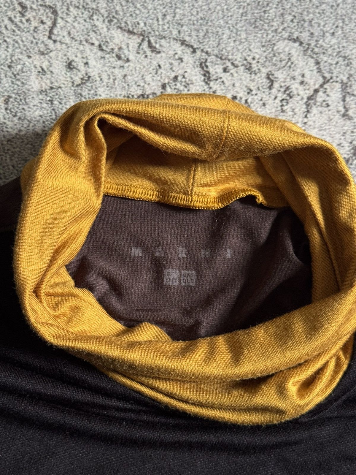 Marni Uniqlo x Marni Color Block Turtleneck Long Sleeve T-Shirt Size L / US 10 / IT 46 - 4 Thumbnail