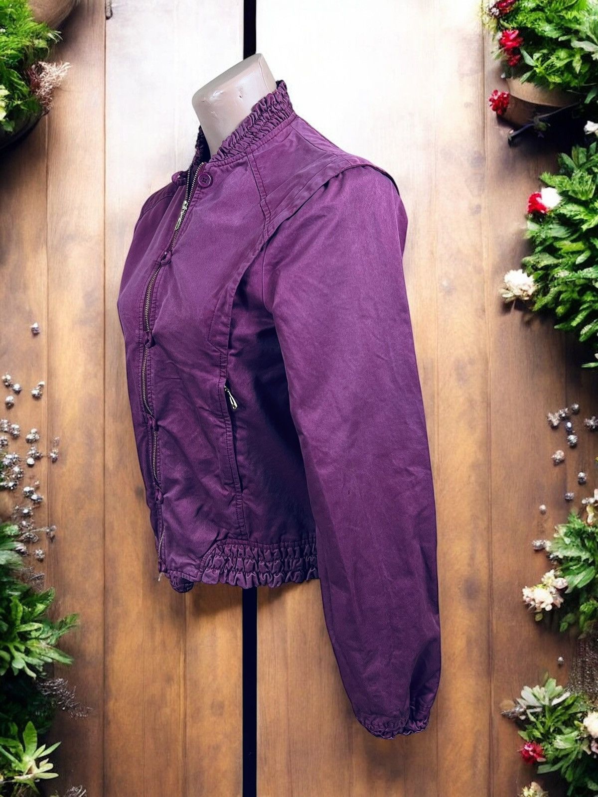 Tiger of Sweden Tiger of Sweden purple bomber jacket size M Size M / US 6-8 / IT 42-44 - 4 Thumbnail