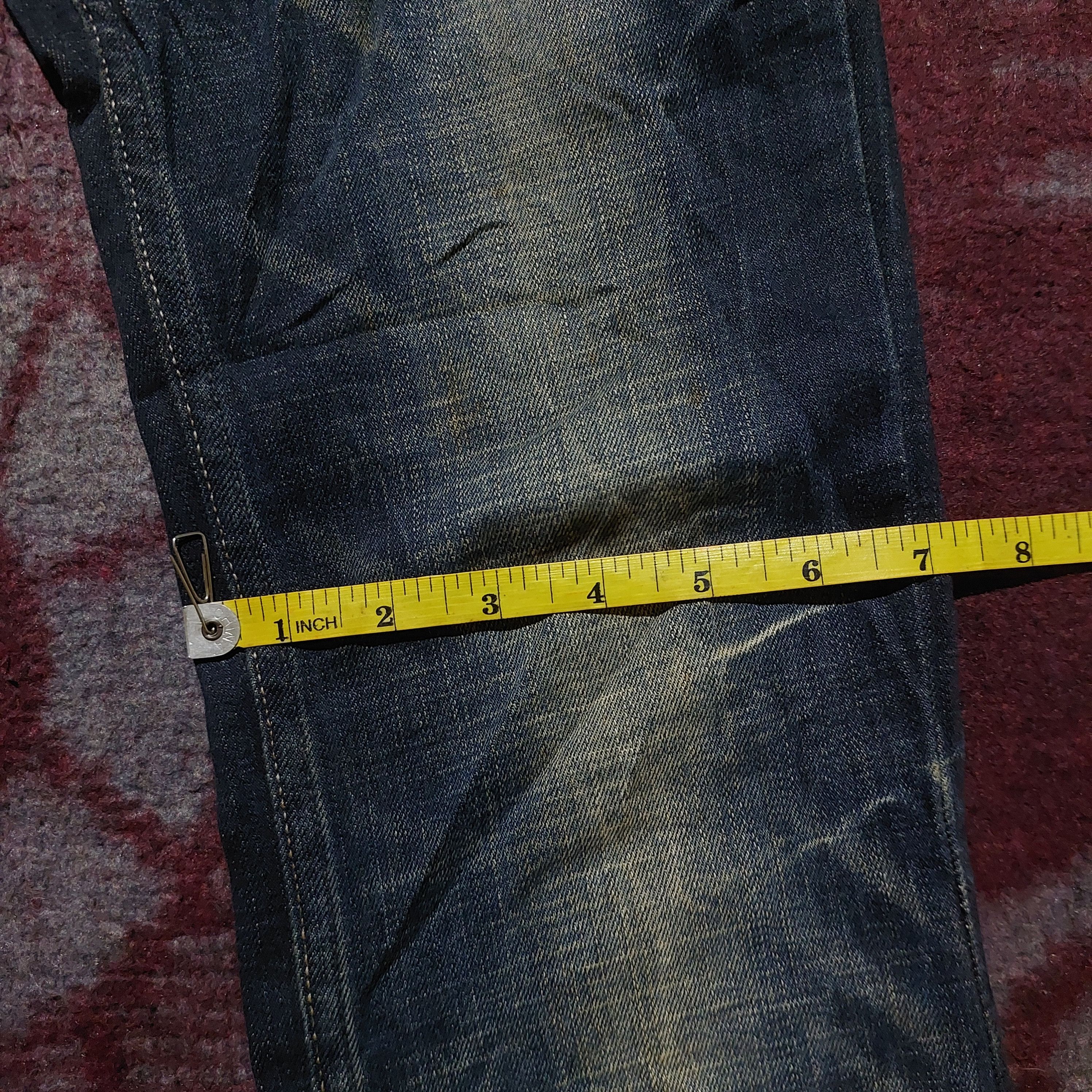 Hysteric Glamour Studio R.P Butterfly Embroidered Studded bootcut Denim Size US 32 / EU 48 - 19 Thumbnail