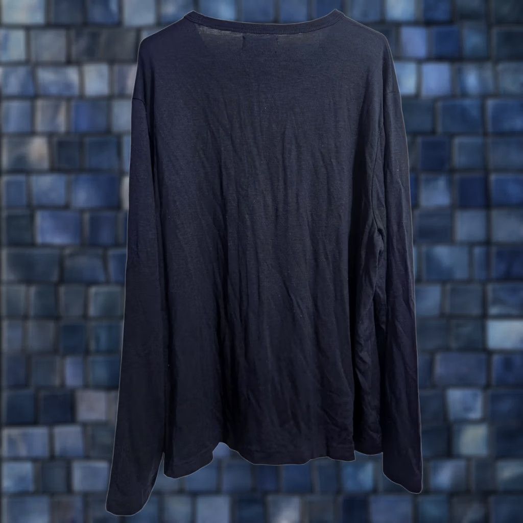 Nordstrom Nordstrom Sweater Shirt Mens 2XL Navy Blue Pullover Crew Neck Modal Polyester Knit Long Sleeve Size US XXL / EU 58 / 5 - 1 Thumbnail