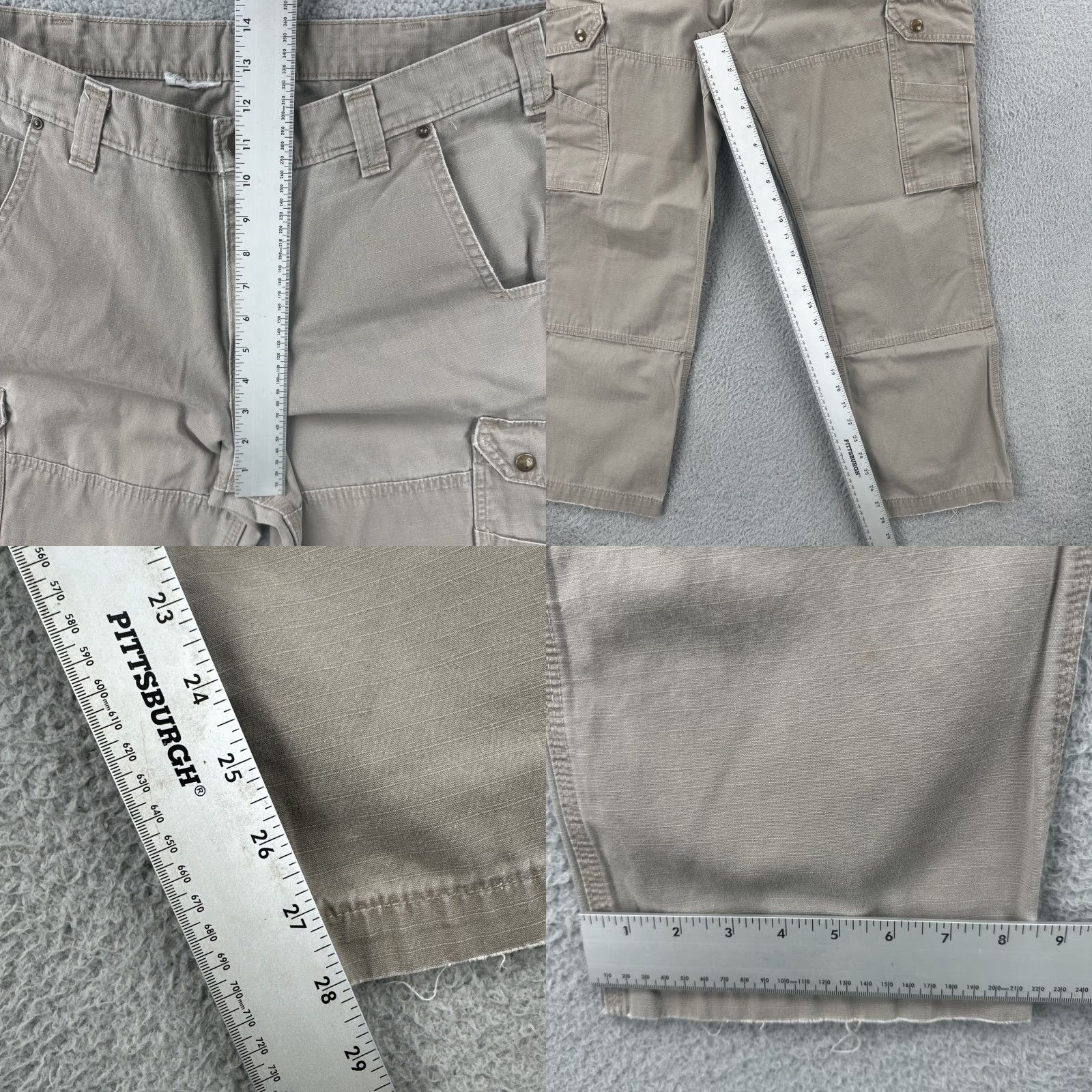 Carhartt Carhartt Cargo Pants Men 34x28 Heavyweight Khaki Workwear EUC Beige Regular Fit Size US 34 / EU 50 - 10 Thumbnail