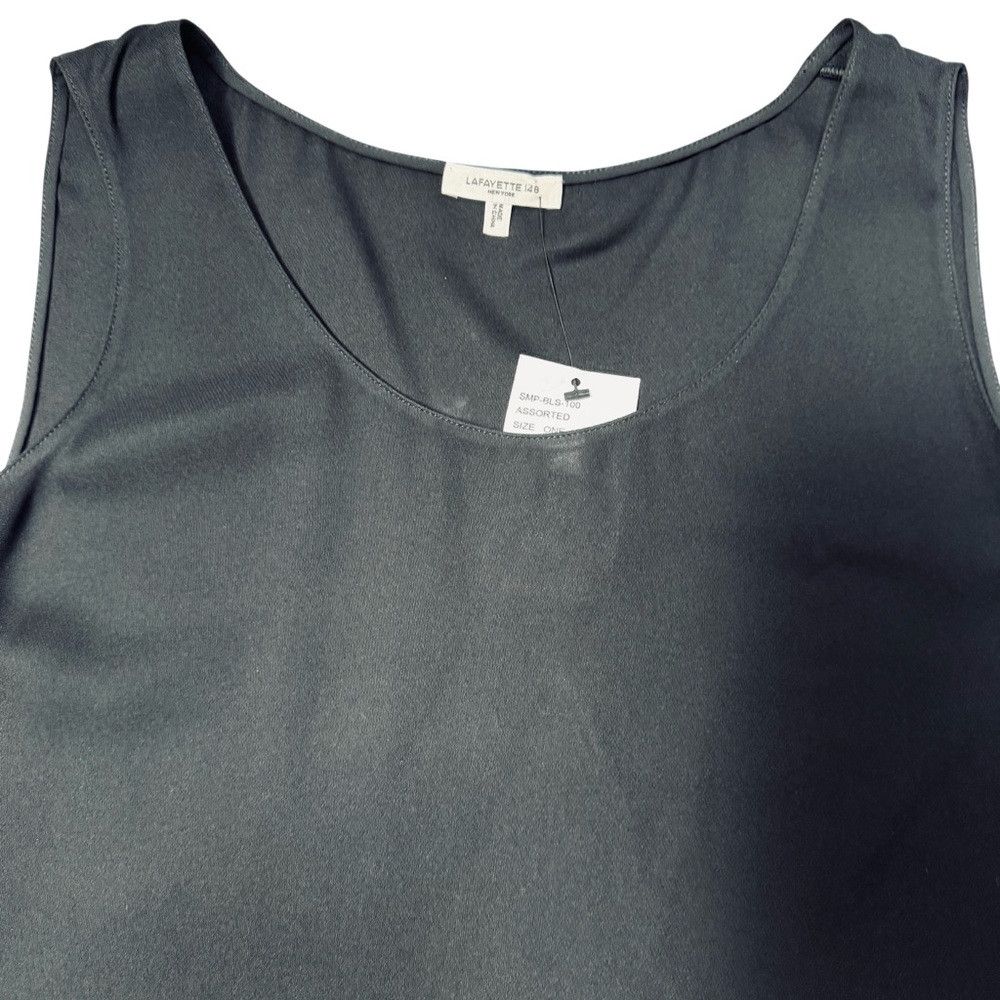 Lafayette 148 NWT New $498 Lafayette 148 Silk Double Georgette Sleeveless Size M / US 6-8 / IT 42-44 - 3 Thumbnail