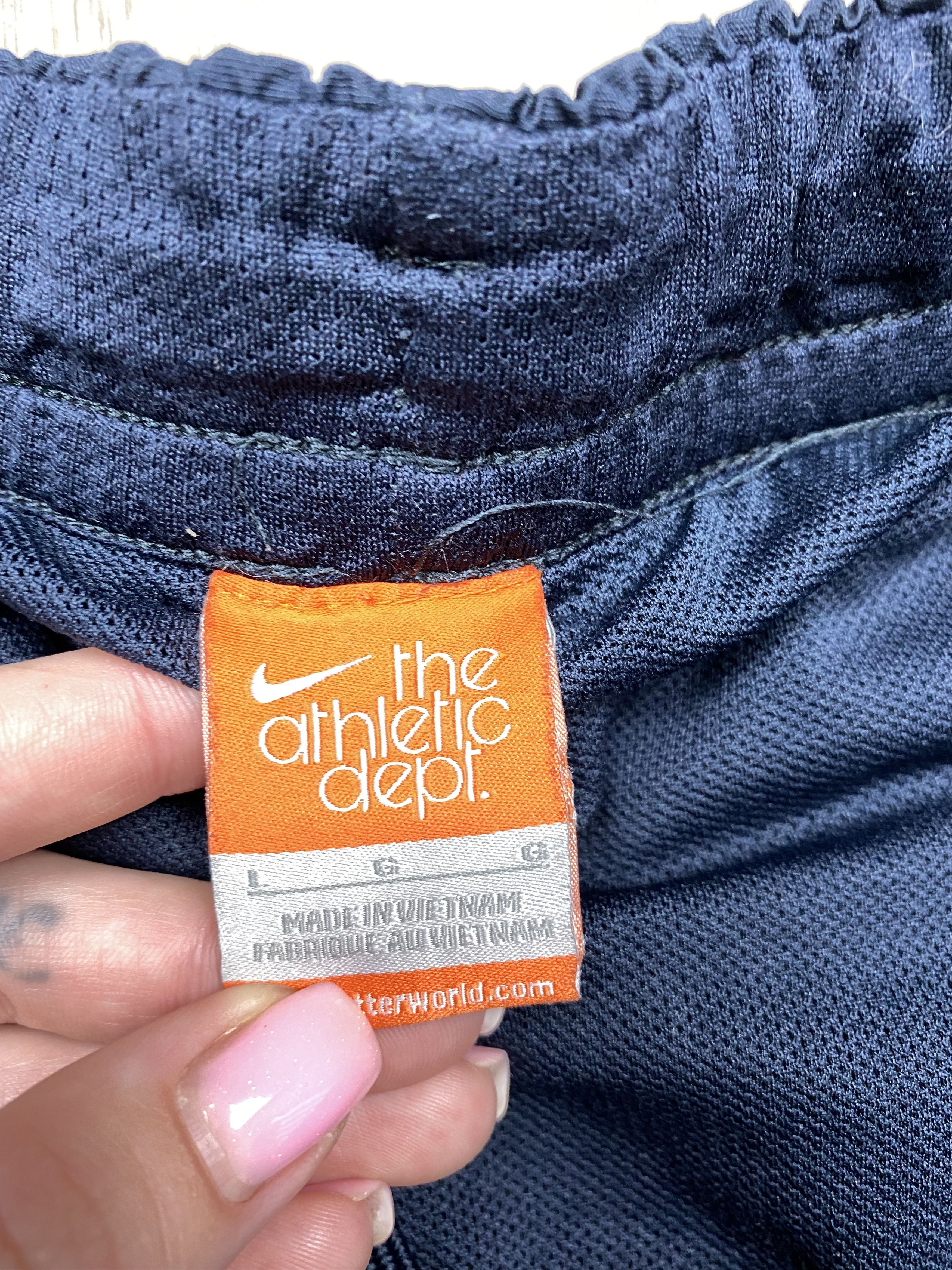 Nike × Vintage Nike Vintage Distressed Nylon Pants Y2K Drill Gorpcore Size US 34 / EU 50 - 6 Thumbnail