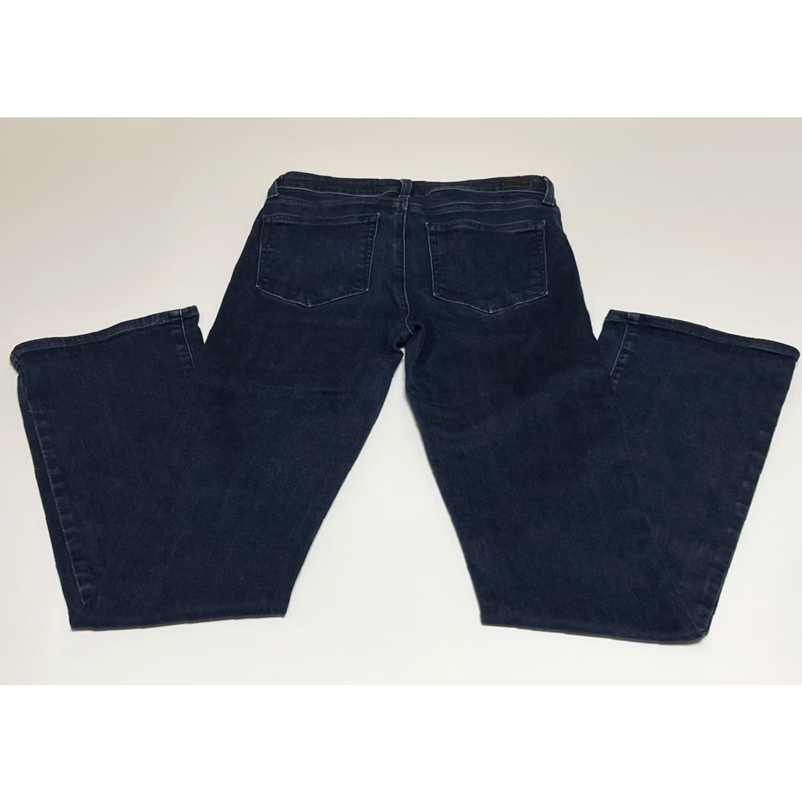 Paige PAIGE Jeans Womens 28x30 Blue Dark Wash Bootcut Stretch Denim Jeans Mujer Womens Mens? Size 28" / US 6 / IT 42 - 2 Thumbnail
