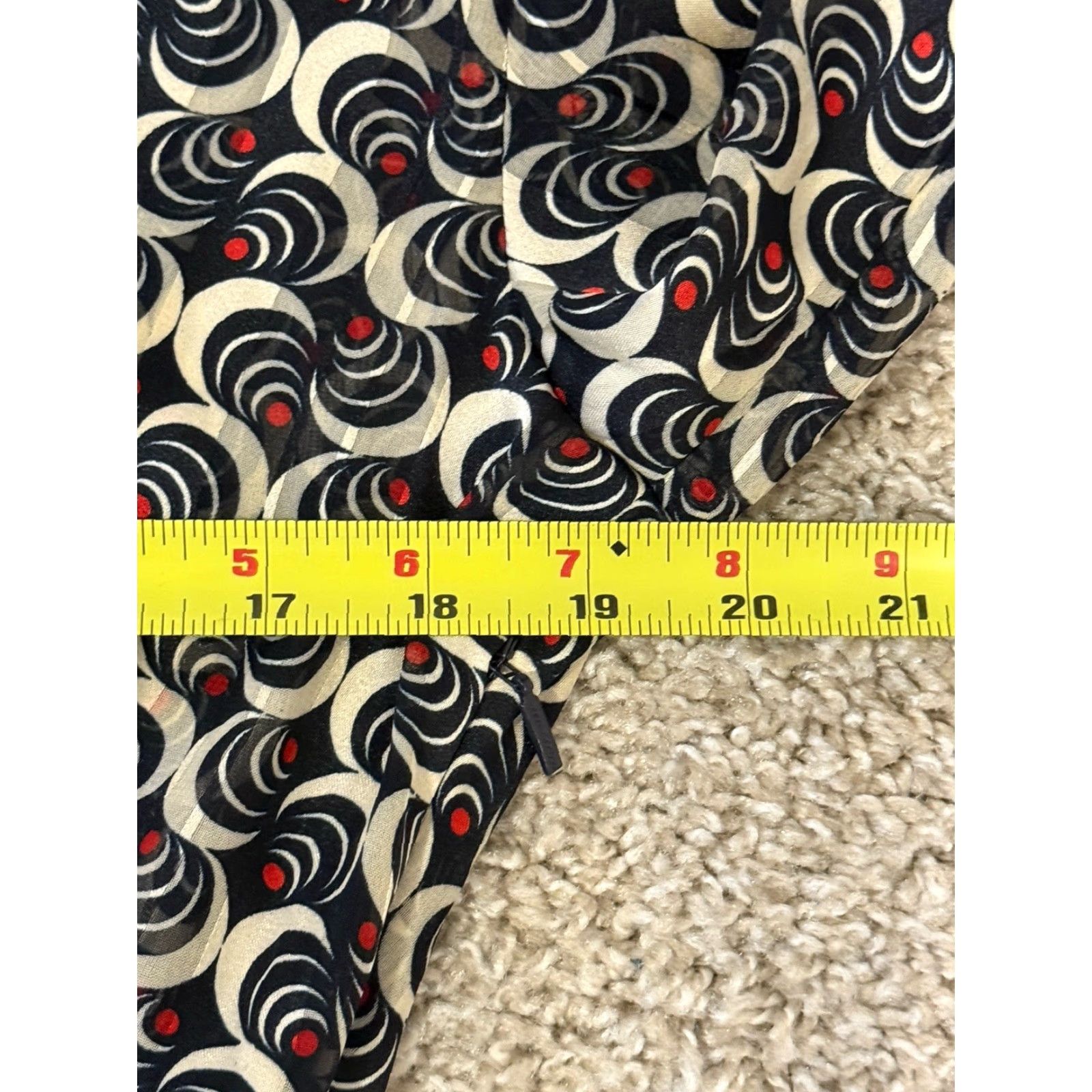 Scotch & Soda NWT Scotch & Soda Maxi Dress Bohemian Ruffle Ballon Sleeve V-Neck Multicolor Chiffon Long Zip Lined Polyester Women Size M Dress Size M / US 6-8 / IT 42-44 - 5 Thumbnail