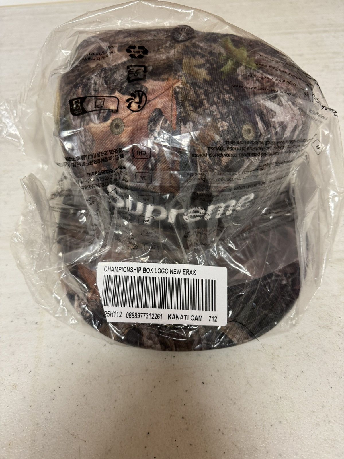 Supreme Supreme Championship Box Logo New Era Size ONE SIZE - 5 Thumbnail