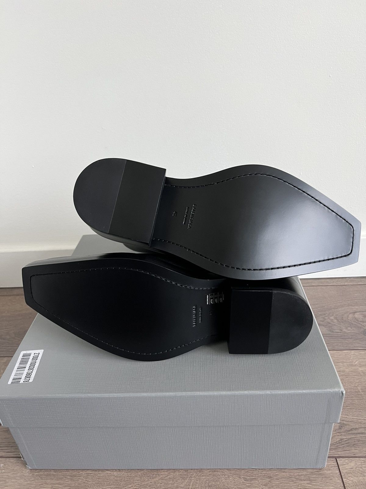 Balenciaga Balenciaga Santiago Boot Black Calfskin 43 Size US 10 / EU 43 - 10 Thumbnail