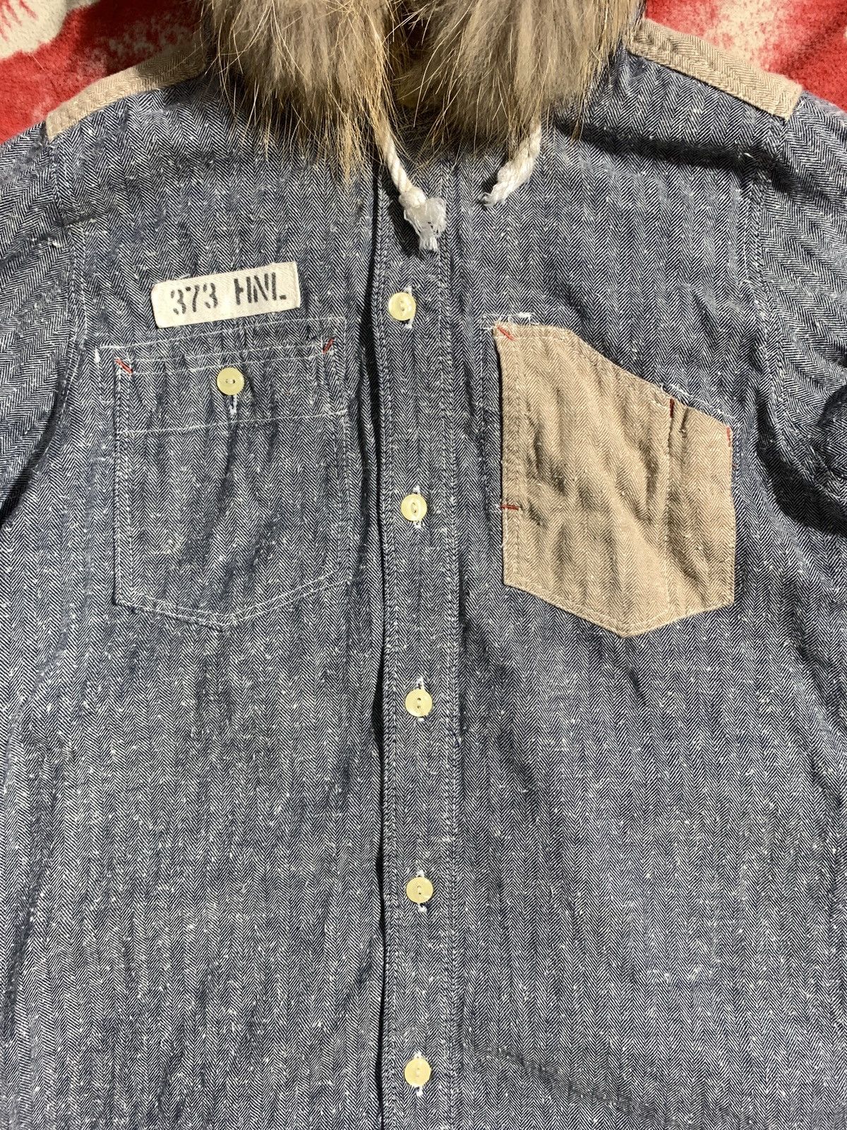 If Six Was Nine × Japanese Brand × Le Grande Bleu (L.G.B.) Japanese~ oldbetty's fur if six LGB style hoodie shirt Size US M / EU 48-50 / 2 - 5 Thumbnail