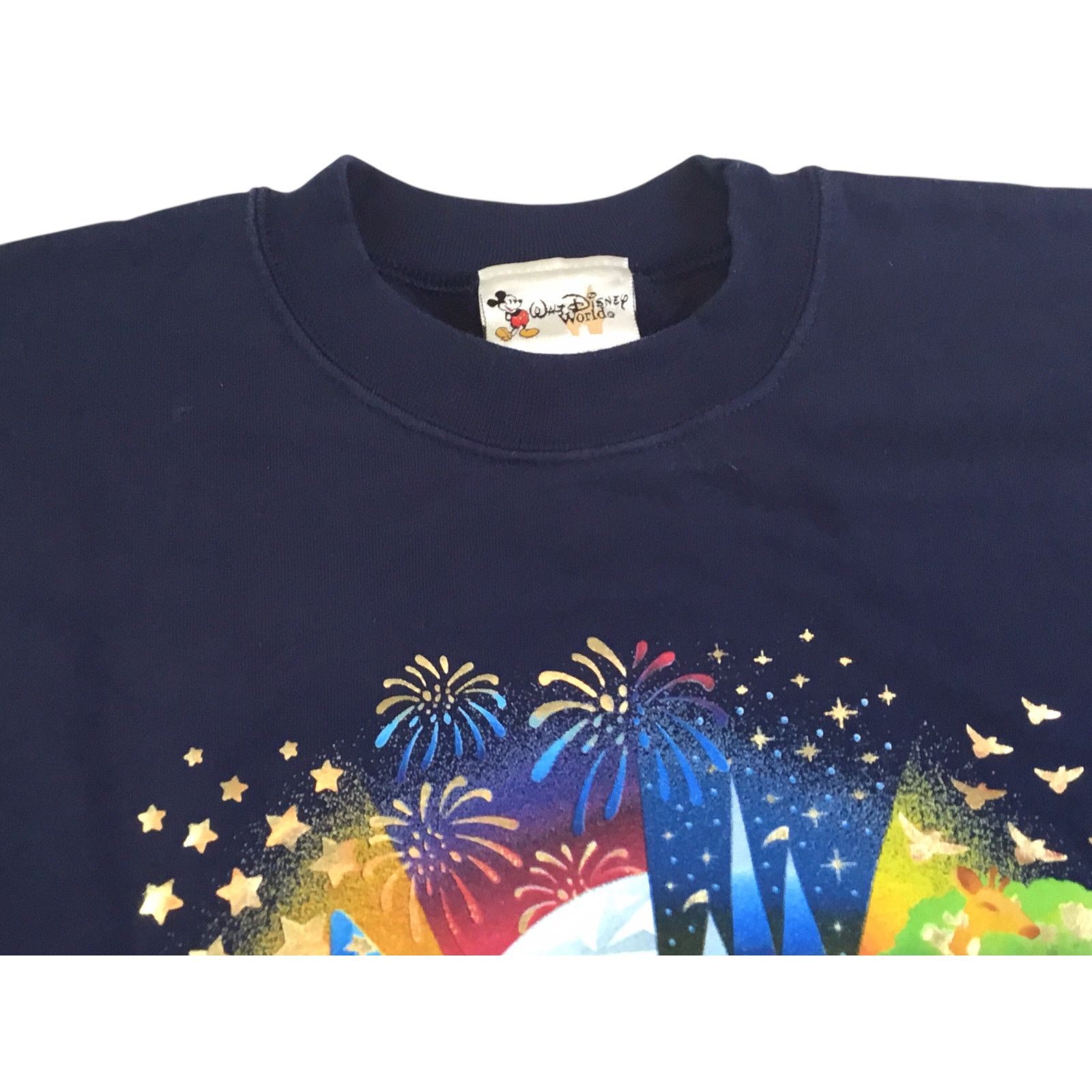 Disney Walt Disney World Sweatshirt Blue Large Magic Gold Accents M Size M / US 6-8 / IT 42-44 - 1 Thumbnail
