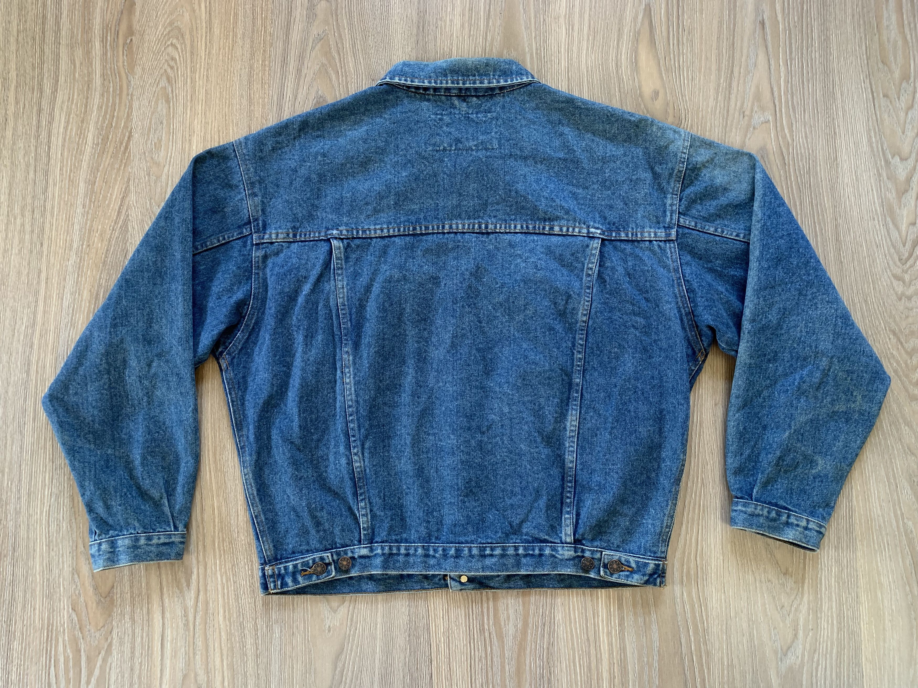 Vintage Vintage Buisers Western Denim Jacket 80s Size US XL / EU 56 / 4 - 3 Thumbnail
