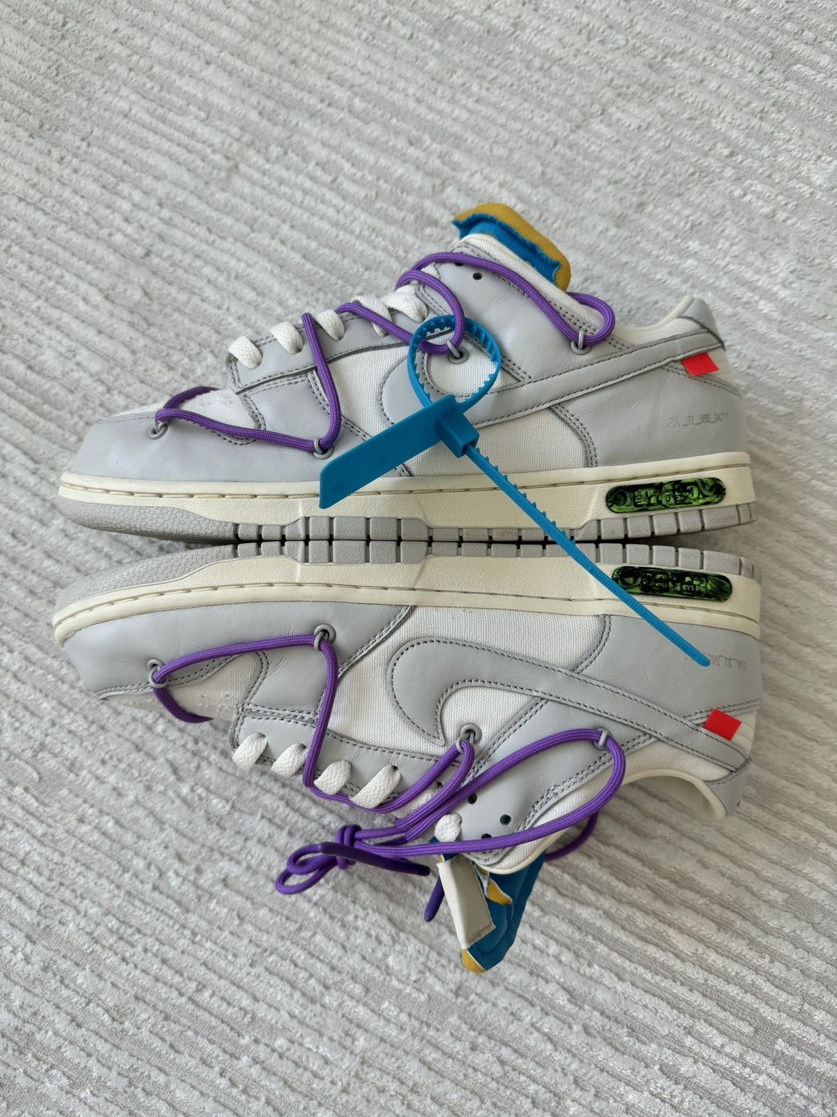 Nike Dunk Low Off-White Lot 47 Size Us 10, Men's