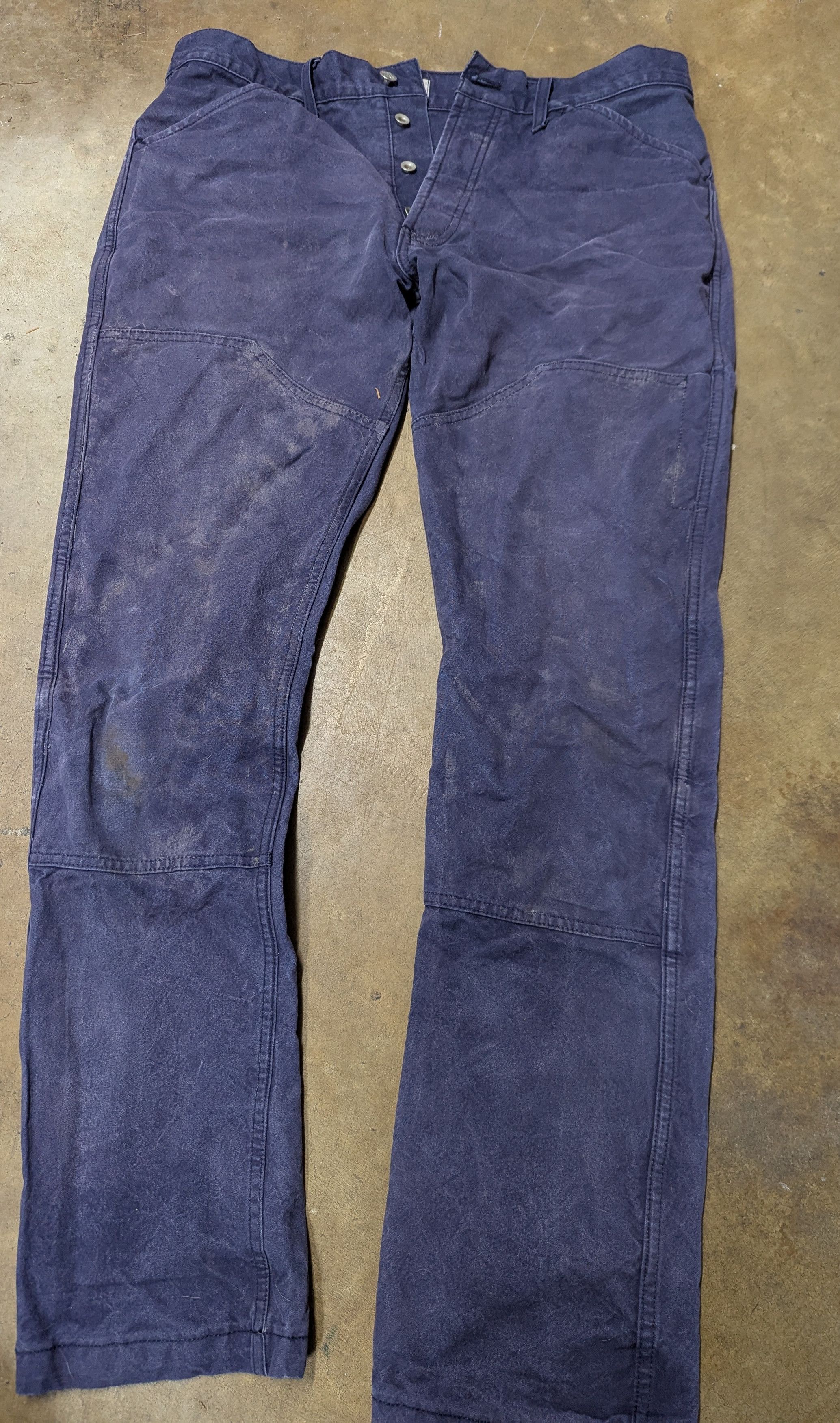 Taylor Stitch Distressed Taylor Stitch Good Acre Double knee chore pants Size US 36 / EU 52 - 5 Thumbnail