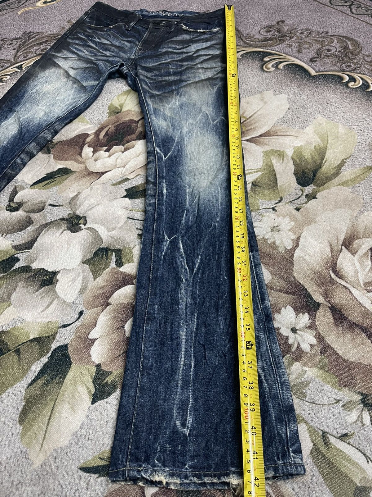 GOSTAR DE FUGA Civarize Fuga Flare Jeans Streetwear Size US 32 / EU 48 - 19 Thumbnail