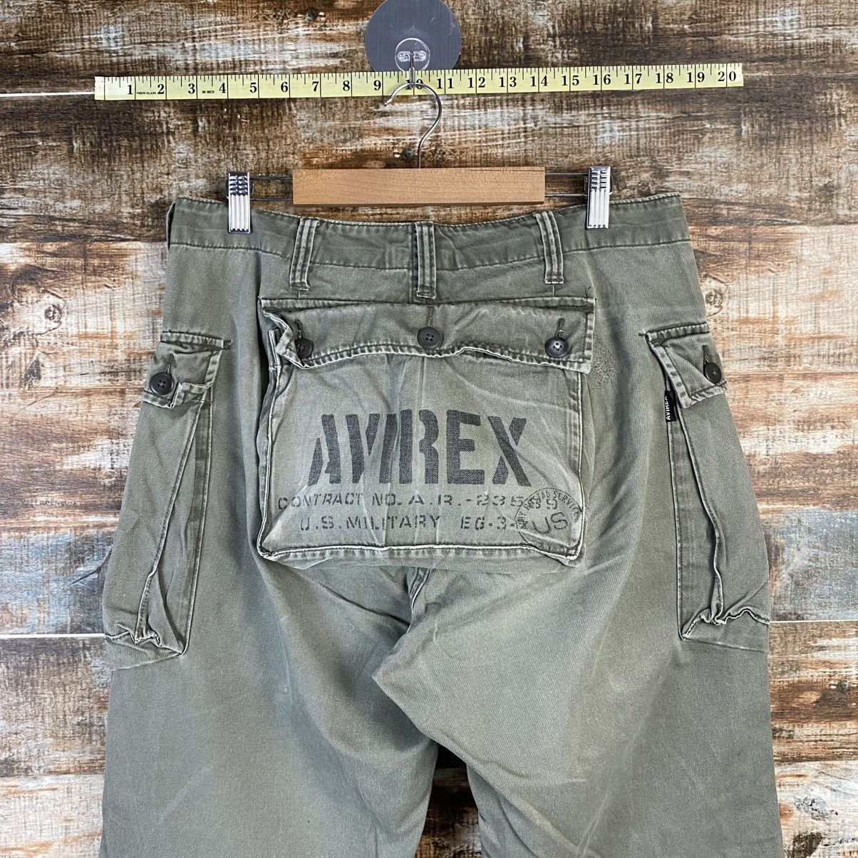 Avirex DL Avirex Green big pocket Cargo Multipocket Pants #C789 Size US 30 / EU 46 - 4 Thumbnail