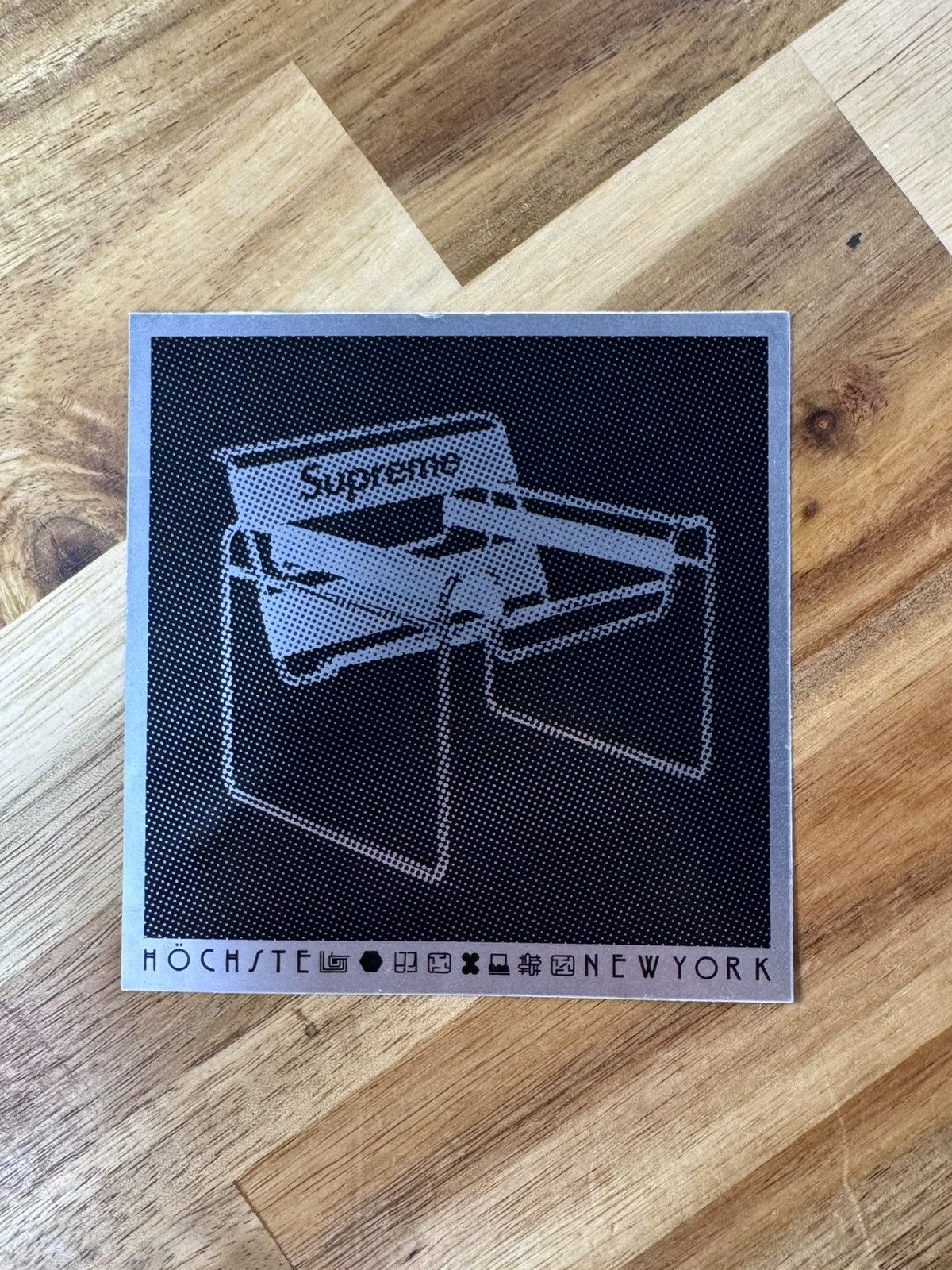Supreme Supreme Director's Chair Black SS19 | Grailed