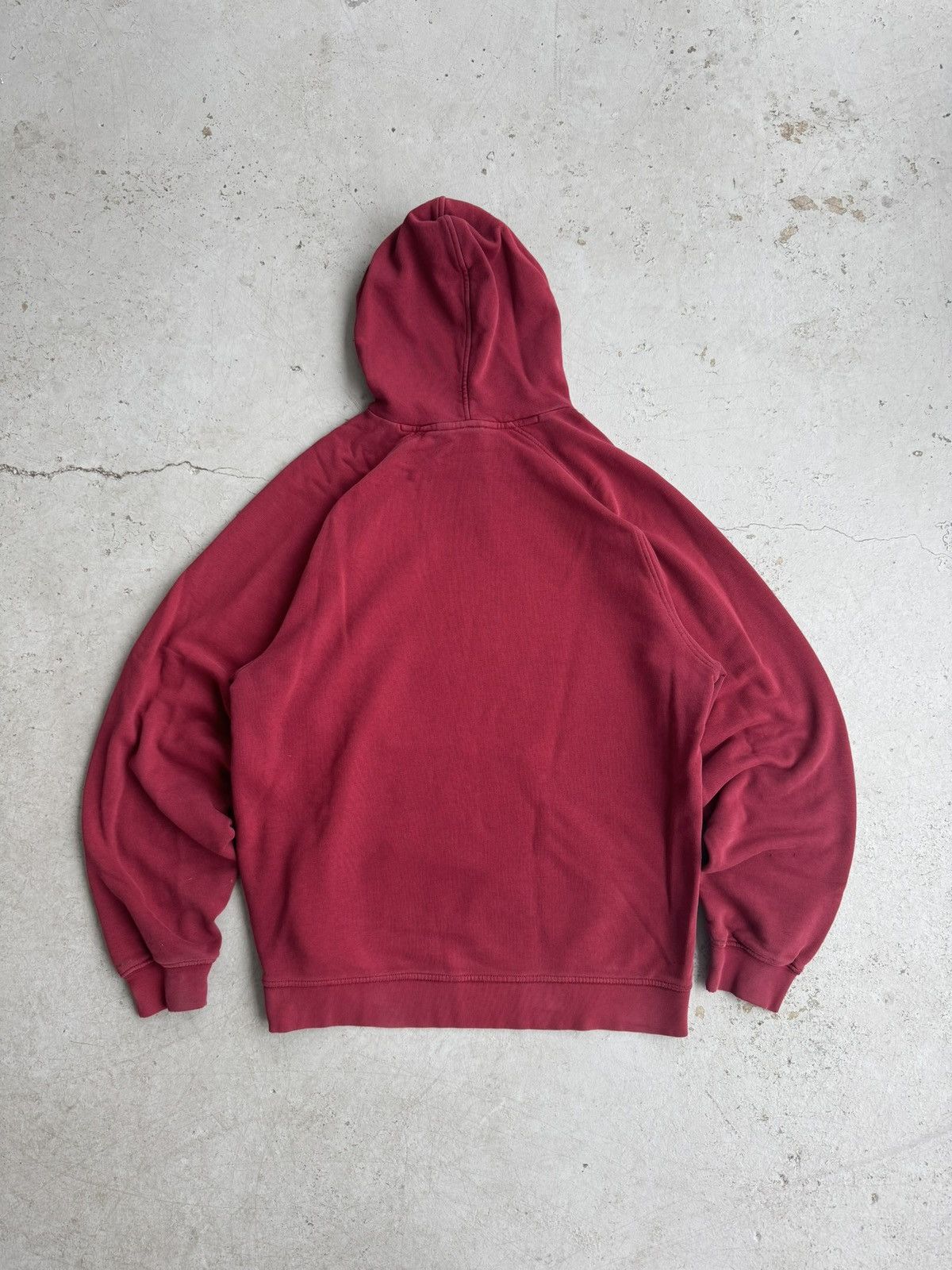 Nike Y2K Nike Left Chest Distressed Hoodie Size US L / EU 52-54 / 3 - 5 Thumbnail