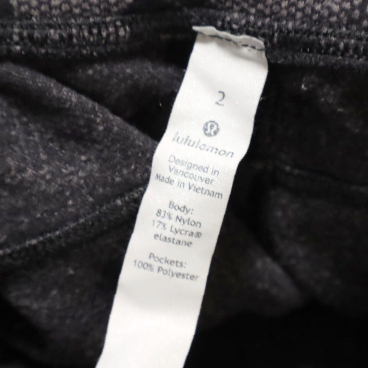 Lululemon VINTAGE Lululemon Ready to Rulu Jacquard Leggings Black Camo Women's 2 Size 26" / US 2 / IT 38 - 5 Thumbnail
