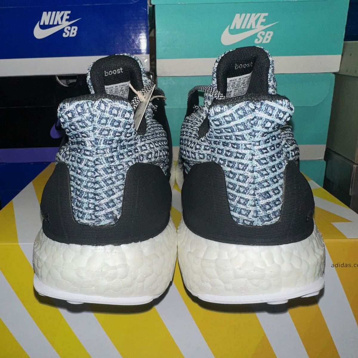 Adidas Size 11 - adidas Parley x UltraBoost 4.0 White Carbon Blue Size US 11 / EU 44 - 3 Thumbnail