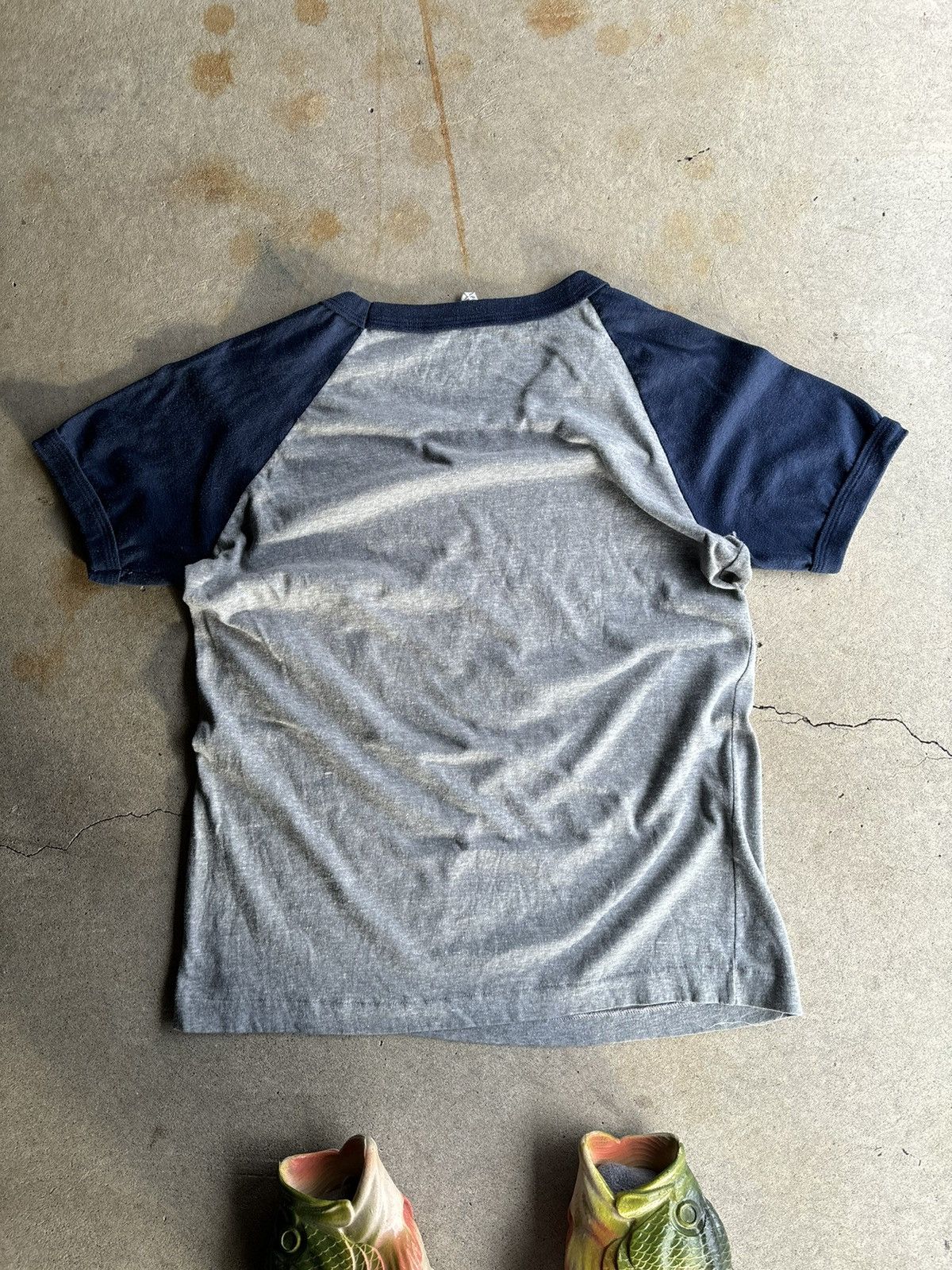 Vintage Crazy 80s Need More Beer Humorous Two Tome Ringer Tee Size US M / EU 48-50 / 2 - 2 Thumbnail