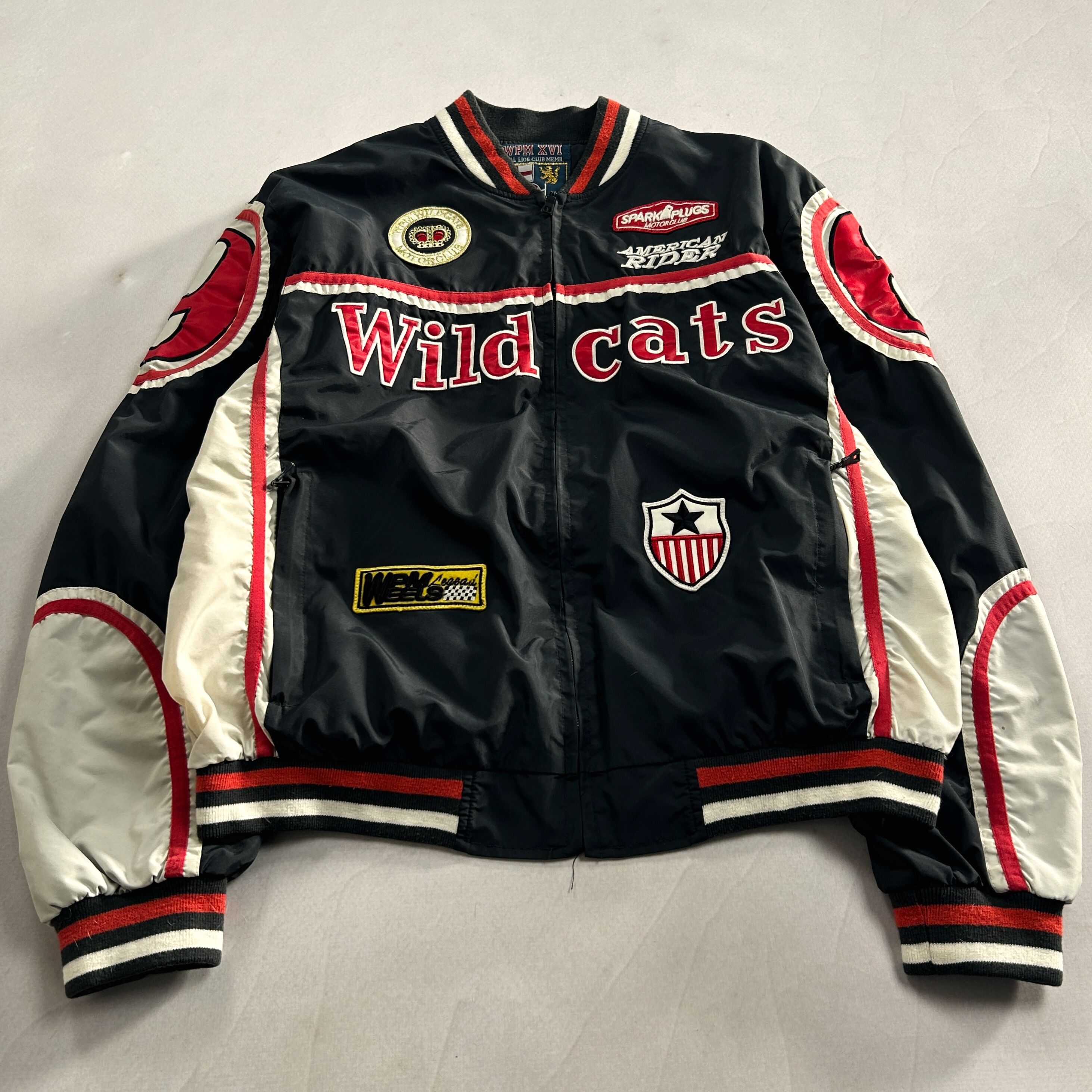 Yohji Yamamoto Wildcats Racing Jacket Cropped Varsity Style Y2K Streetwear Size US L / EU 52-54 / 3 - 5 Thumbnail
