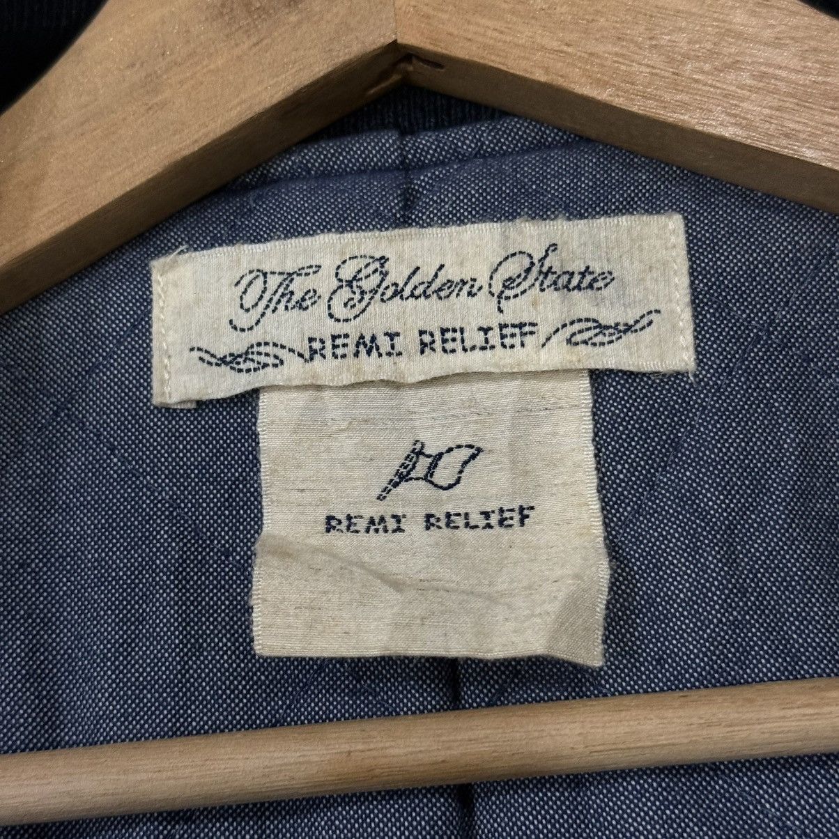 Remi Relief Vintage Remi Relief Golden State Wool Leather Varsity Jacket Size US S / EU 44-46 / 1 - 19 Thumbnail