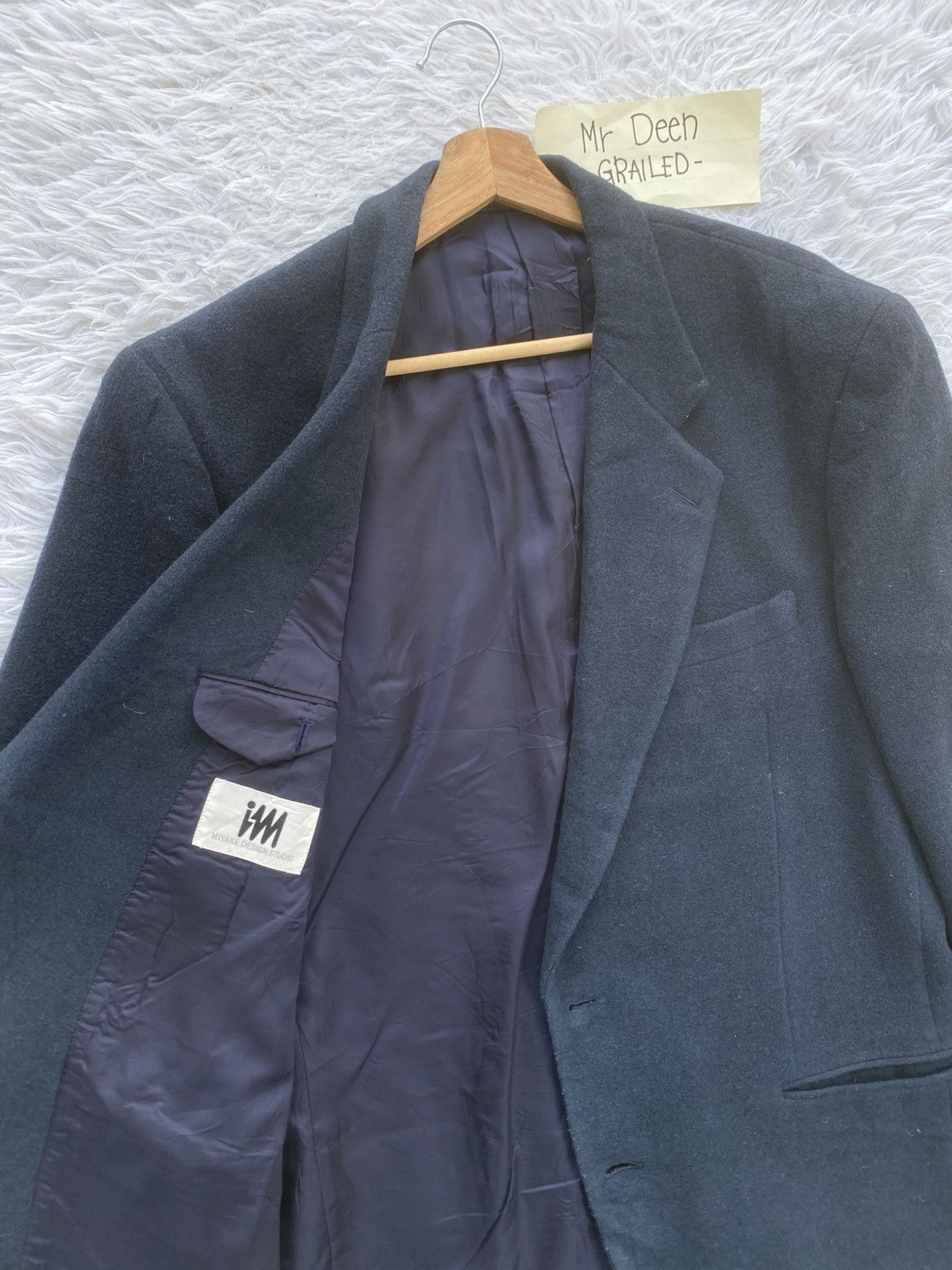 Issey Miyake Rare Vintage Issey Miyake Design Studio Wool Blazer Size US L / EU 52-54 / 3 - 9 Thumbnail
