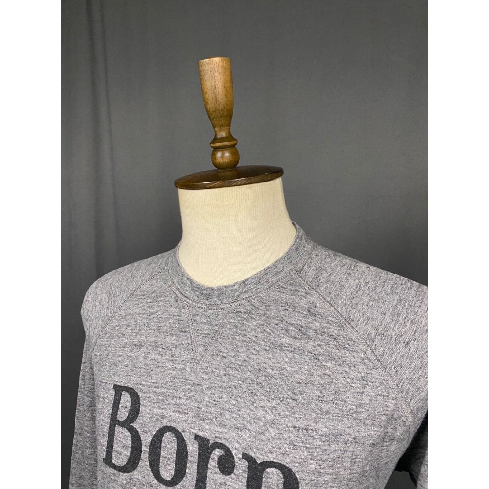 Dsquared2 Dsquared2 Born to Ride Men's Gray Crewneck Sweatershit Sweat Size US XL / EU 56 / 4 - 5 Thumbnail