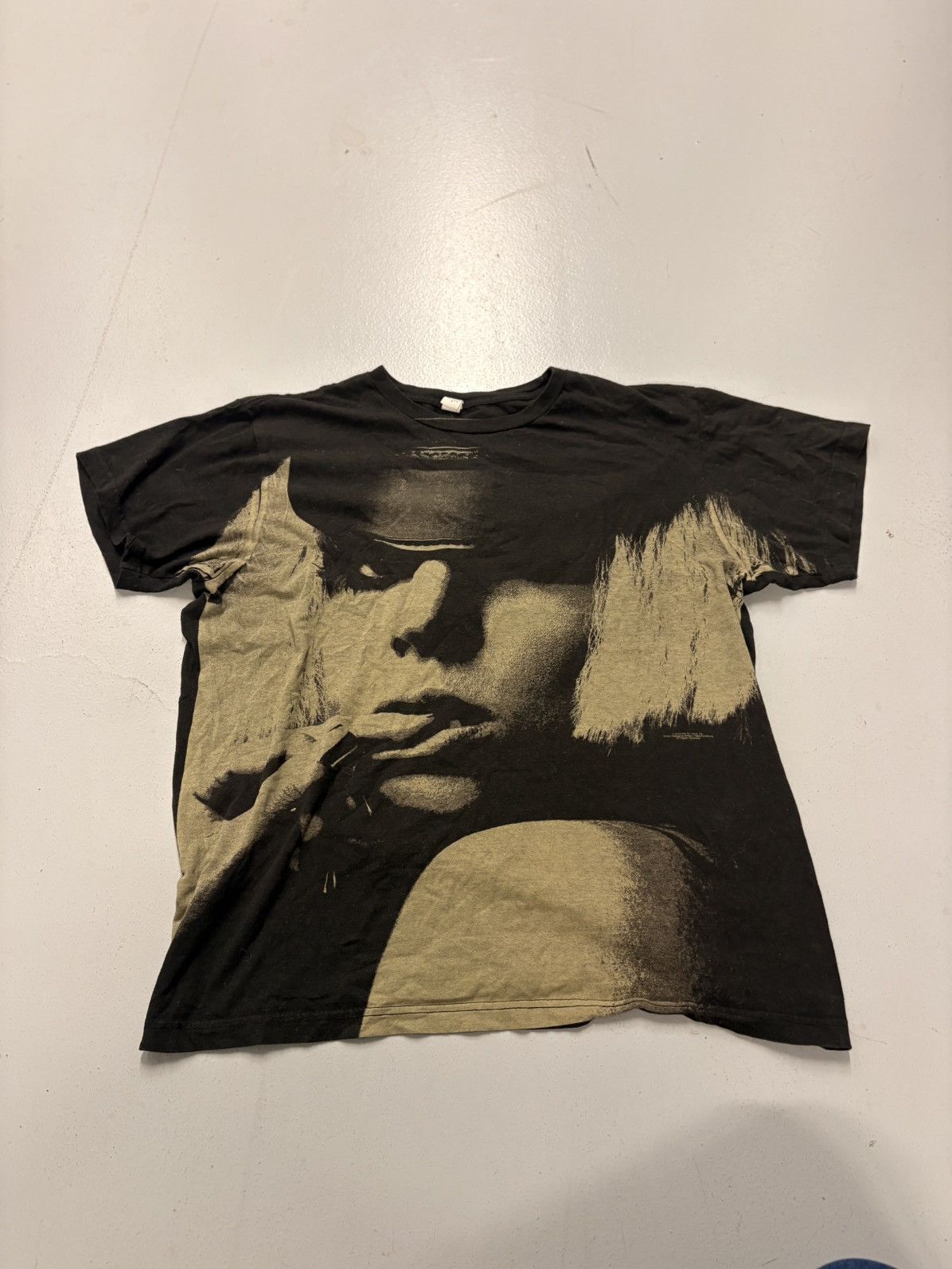 Rap Tees Lady Gaga Black Graphic Tee - Vintage Y2K M Size US M / EU 48-50 / 2 - 1 Thumbnail