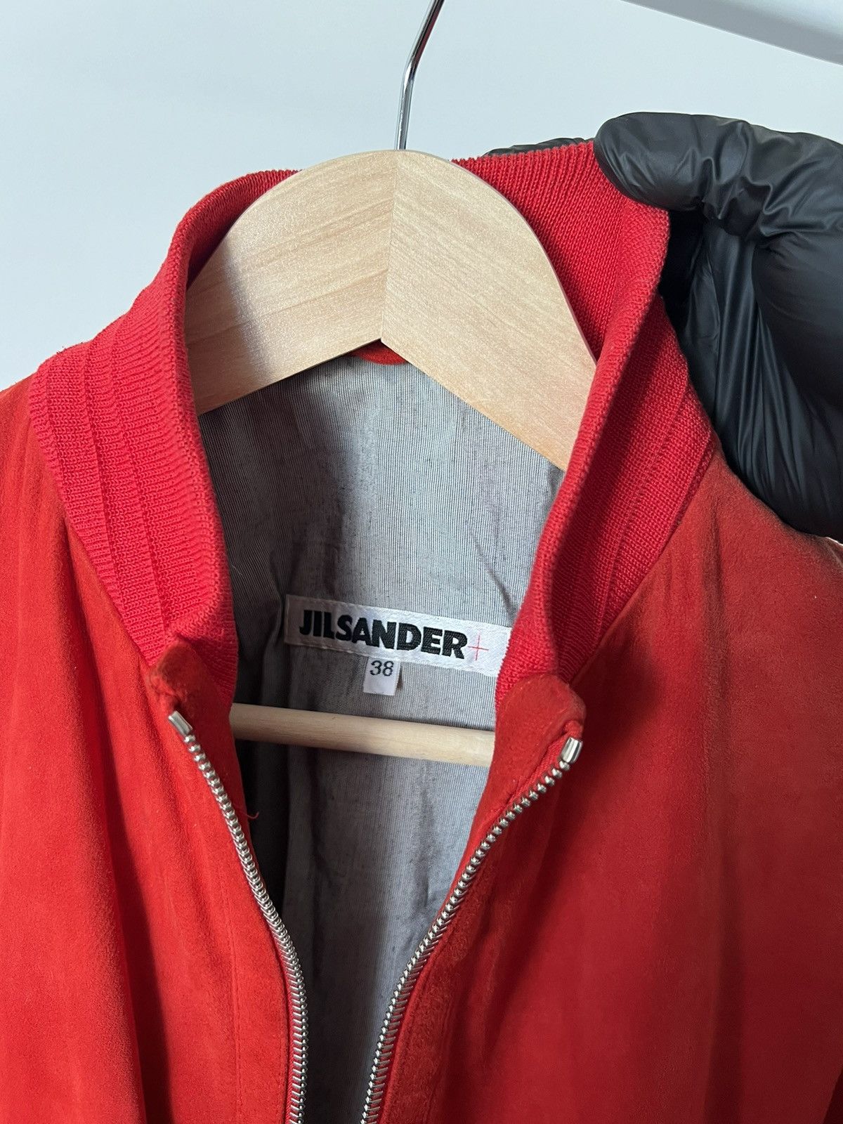 Jil Sander ARCHIVE Vintage Jil Sander Red Bomber Jacket 90s Designer Size M / US 6-8 / IT 42-44 - 7 Thumbnail