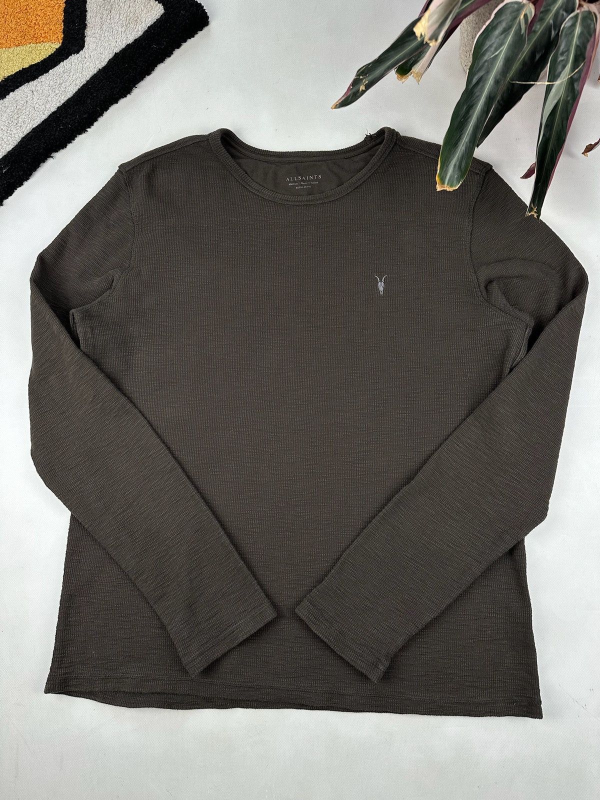 Allsaints × Designer × Japanese Brand AllSaints Longsleeve Jumper Pull Knitwear Designer Size US M / EU 48-50 / 2 - 9 Thumbnail