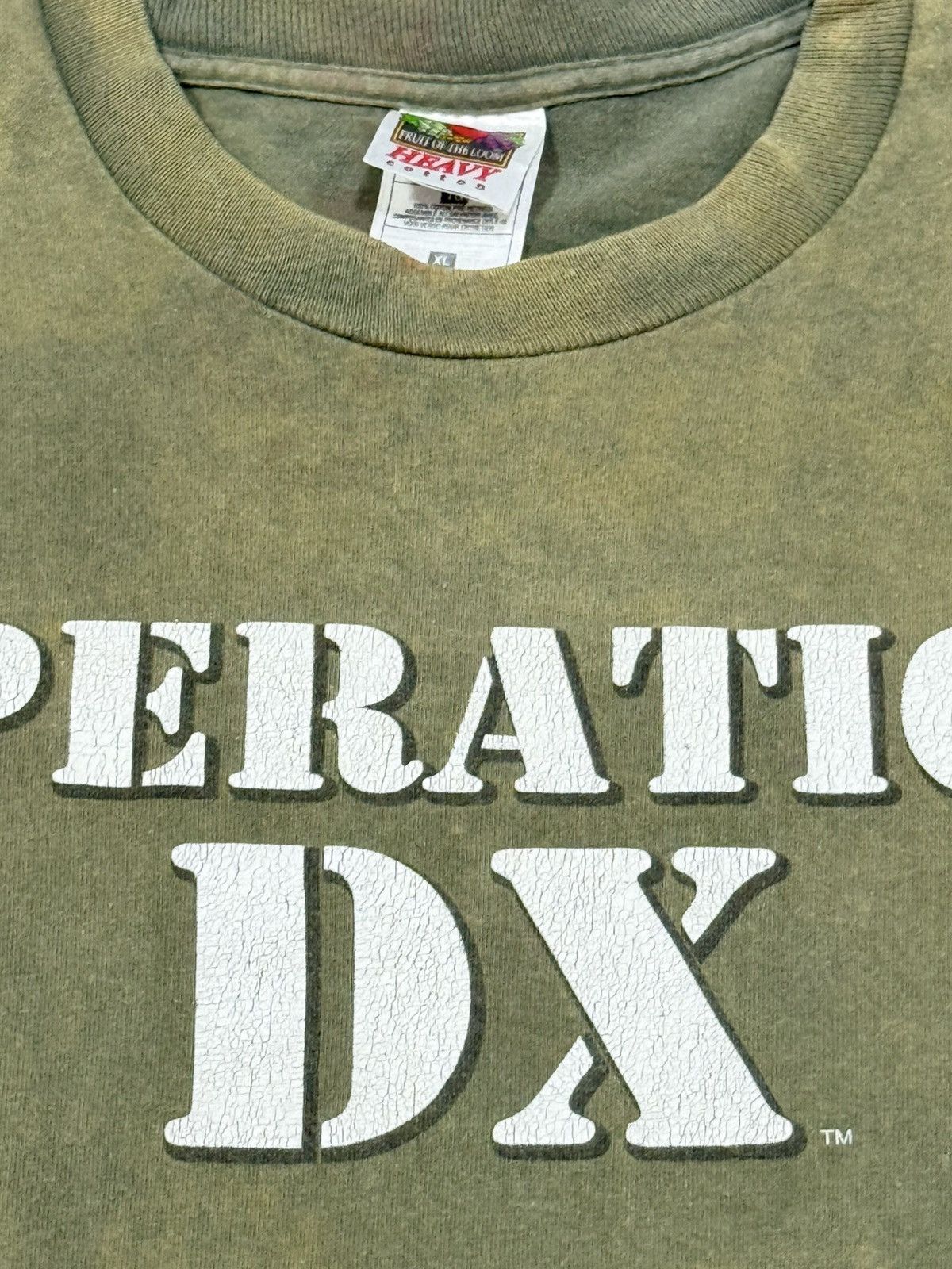 WWF Vintage 90s WWF Operation DX Troop 69 T Shirt Attitude Era Size US XL / EU 56 / 4 - 4 Thumbnail