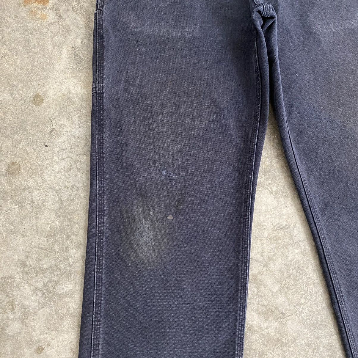 Carhartt Vintage Carhartt Faded Midnight Blue Carpenter Pants Size US 31 - 11 Thumbnail