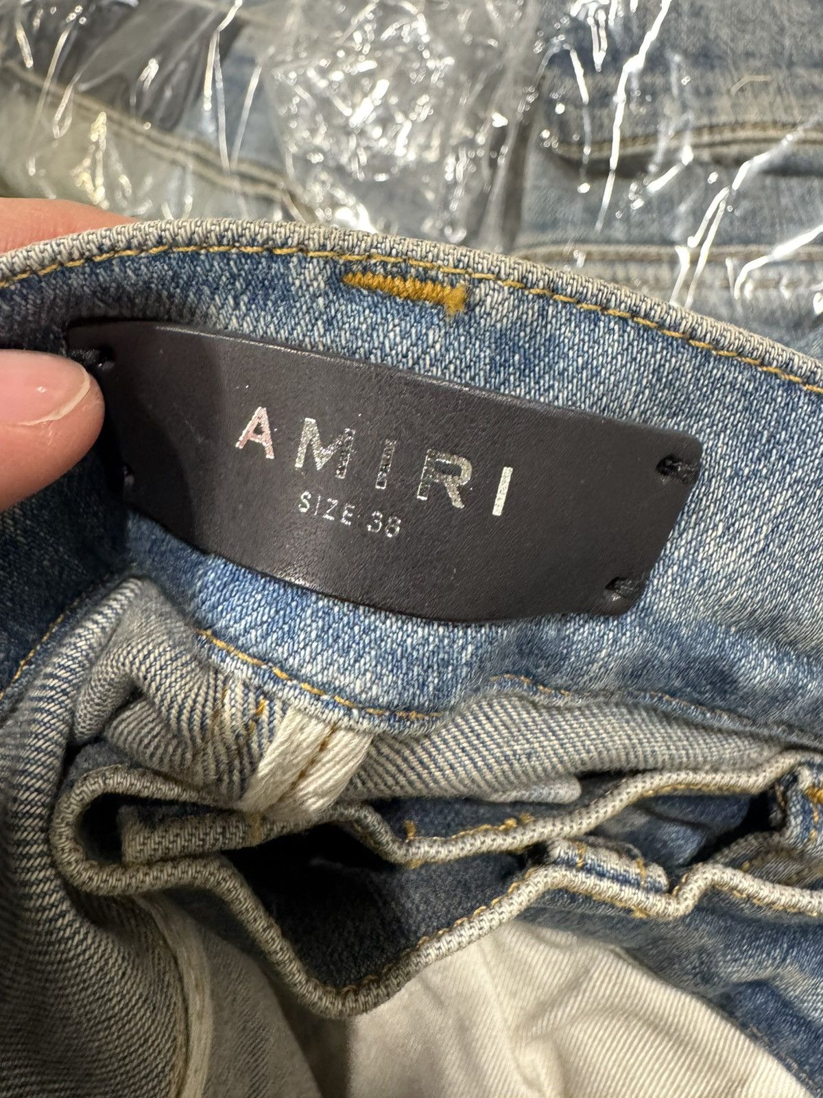 Amiri Amiri Core Appliqué Logo Jeans NEW 1300$ Size US 38 / EU 54 - 7 Thumbnail