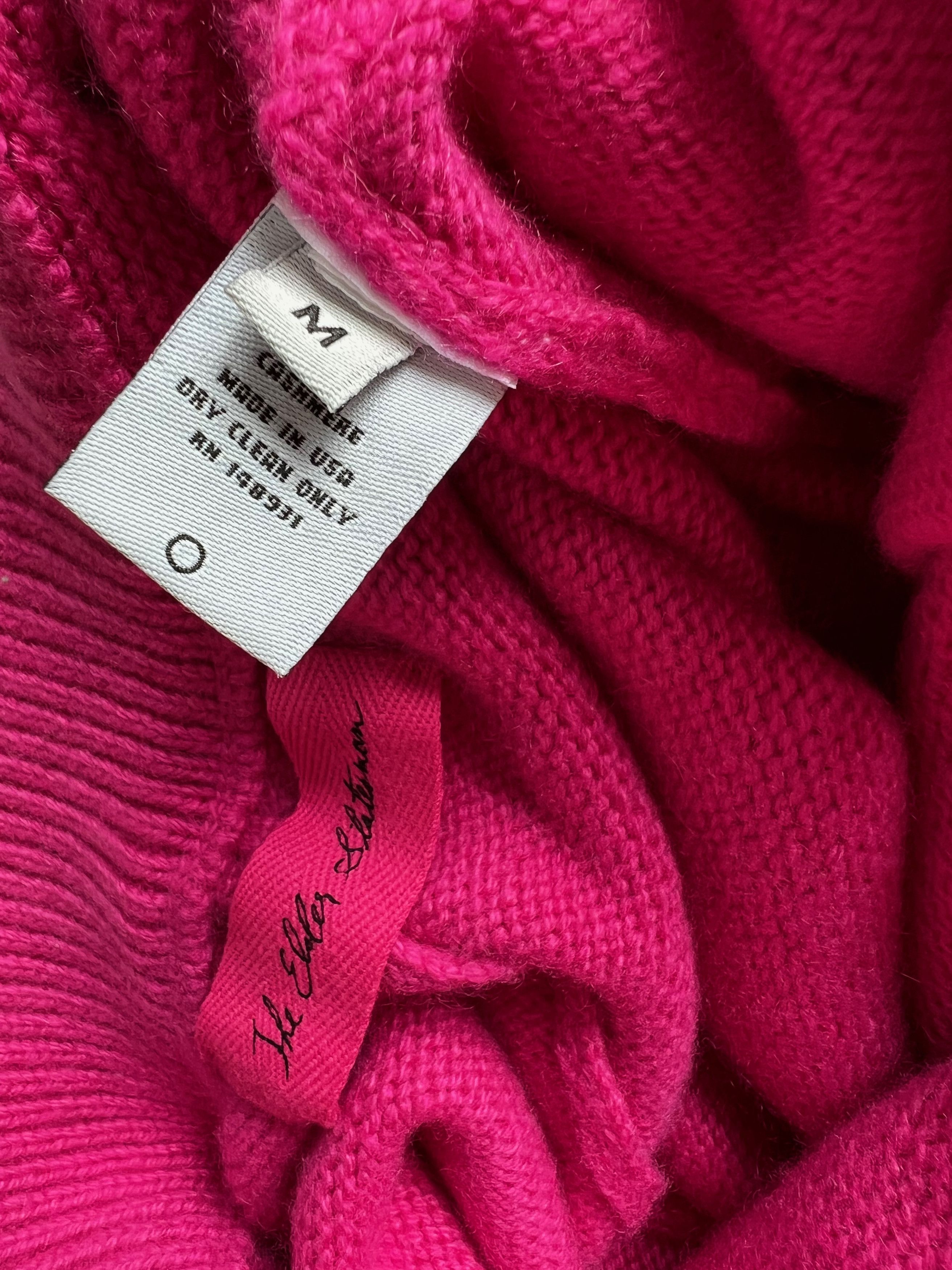 The Elder Statesman The Elder Statesman Pink Cashmere Drawstring Shorts, Size M Size US 32 / EU 48 - 4 Thumbnail