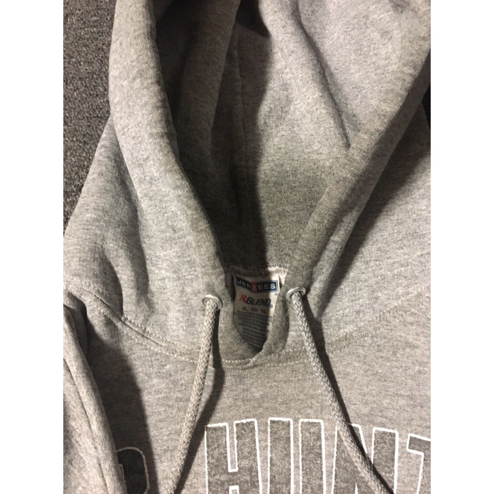 Vintage VINTAGE Outdoor Legends Deer Hunting Faded Distress Hoodie XL Gray Mens Sweatshirt Pullover 90s USA Military Grunge Hunting Theme Size US XL / EU 56 / 4 - 4 Thumbnail