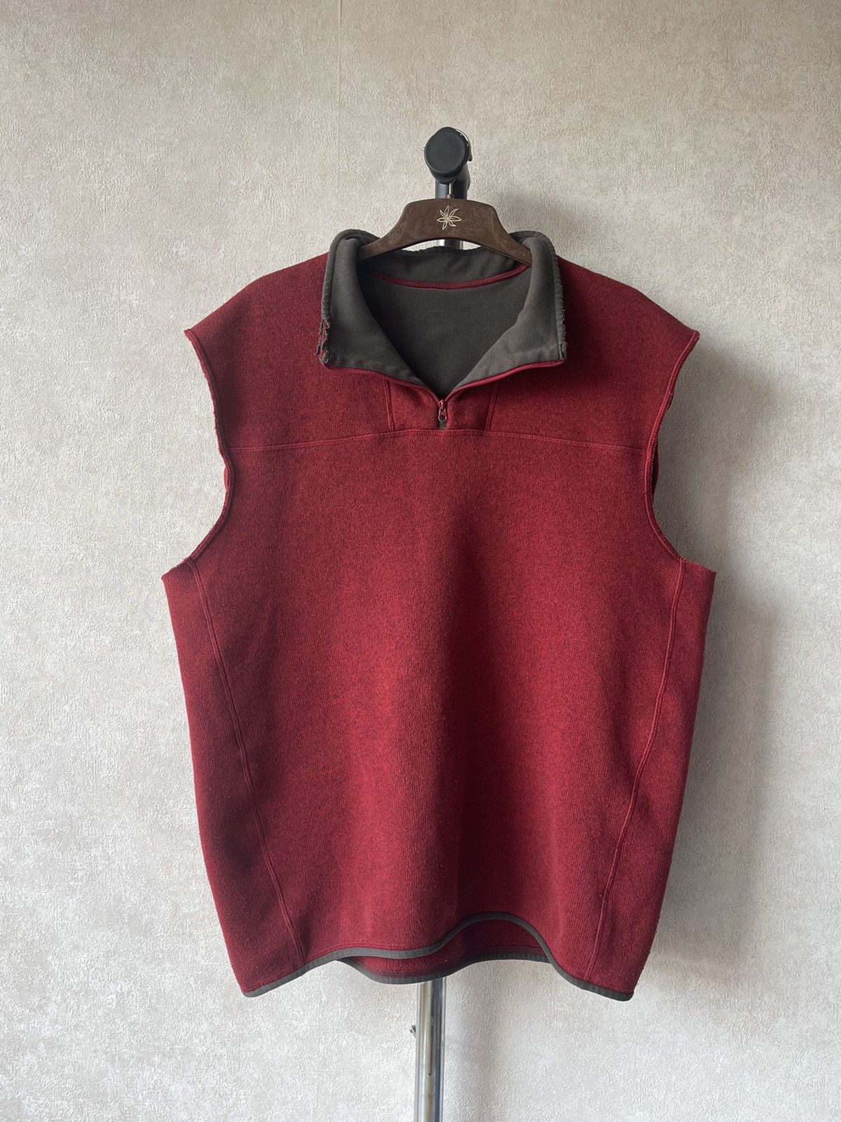 Arc'teryx 90s Arc’teryx Polartec Half Zip Fleece Vest Outdoor Handmade Size US XL / EU 56 / 4 - 9 Thumbnail