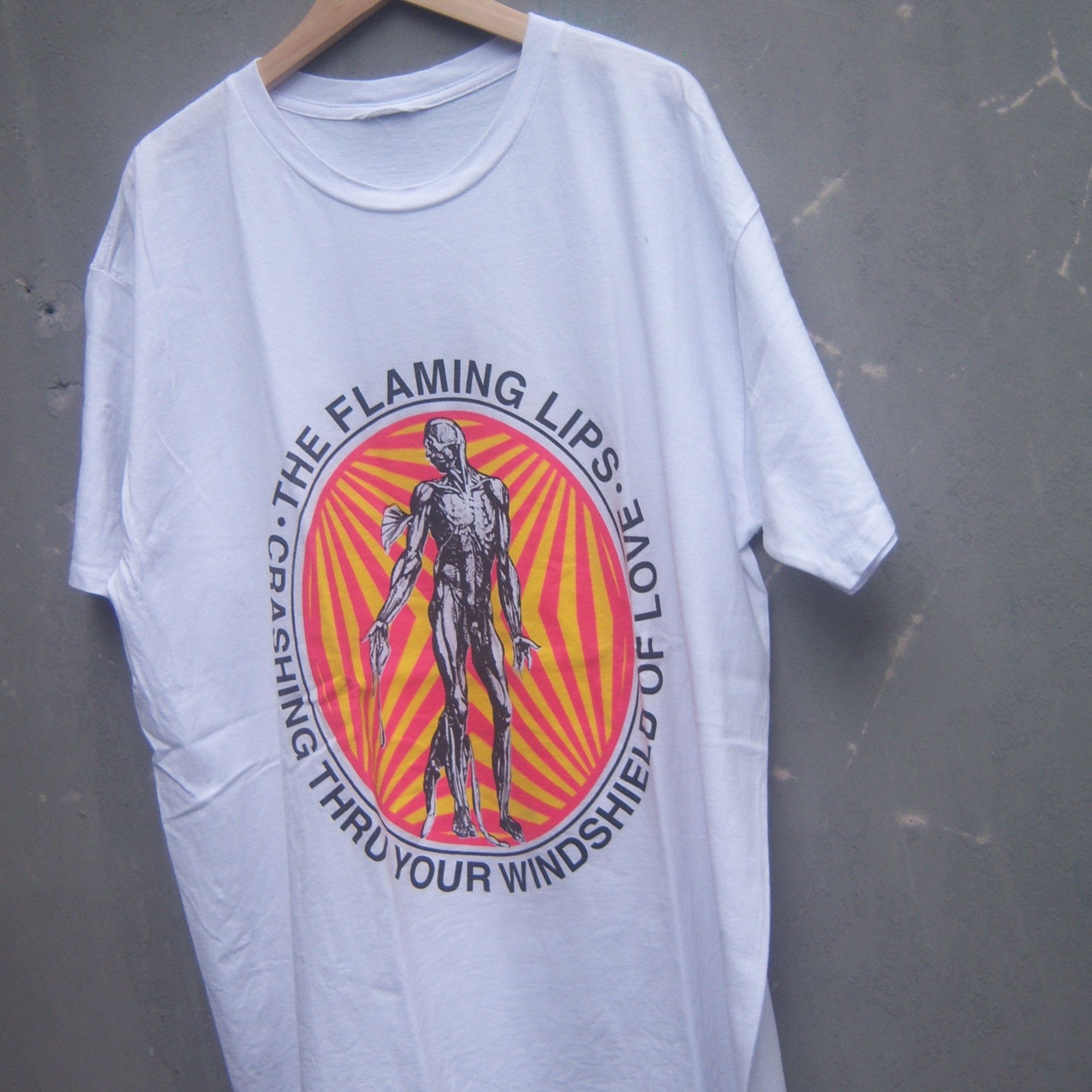 Band Tees 00s The Flaming Lips - Mountain Side Size US L / EU 52-54 / 3 - 8 Thumbnail