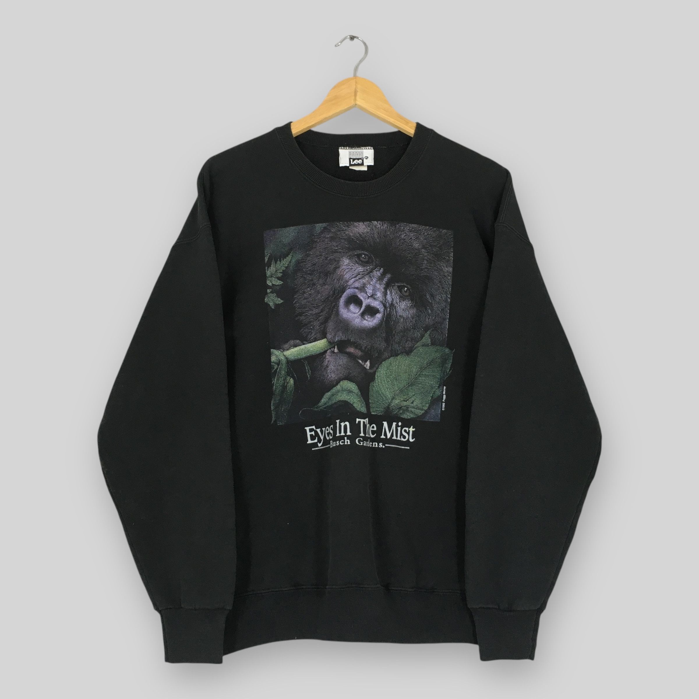 Habitat Vintage 90s Eyes In The Mist Mountain Gorilla Sweatshirt XL Size US XL / EU 56 / 4 - 1 Thumbnail