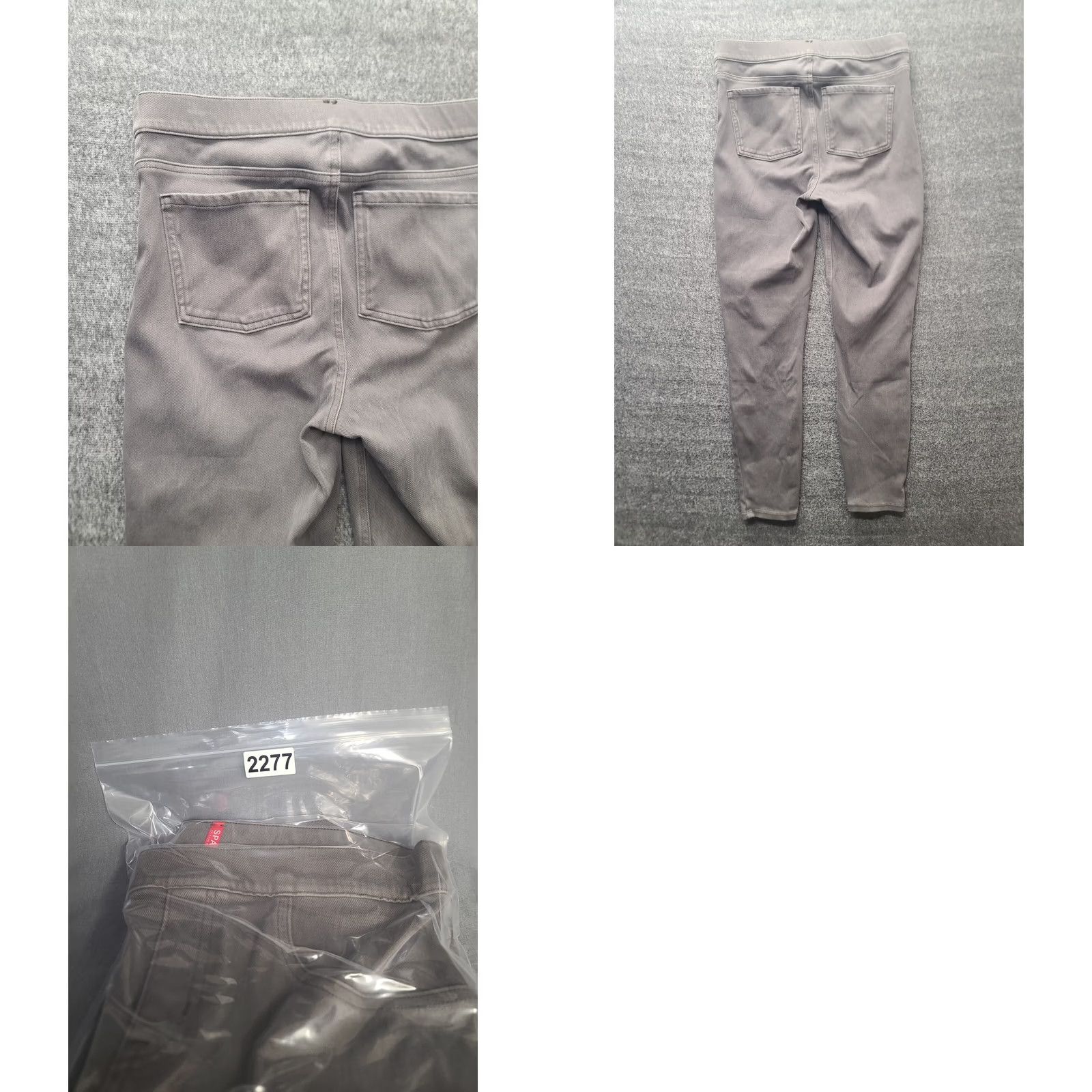 Spanx Spanx Jeans- ish Leggings Womens L 28x28 Skinny Fit Ankle Cut Pull on Gray Jegging Size 36" / US 14 / IT 50 - 9 Thumbnail