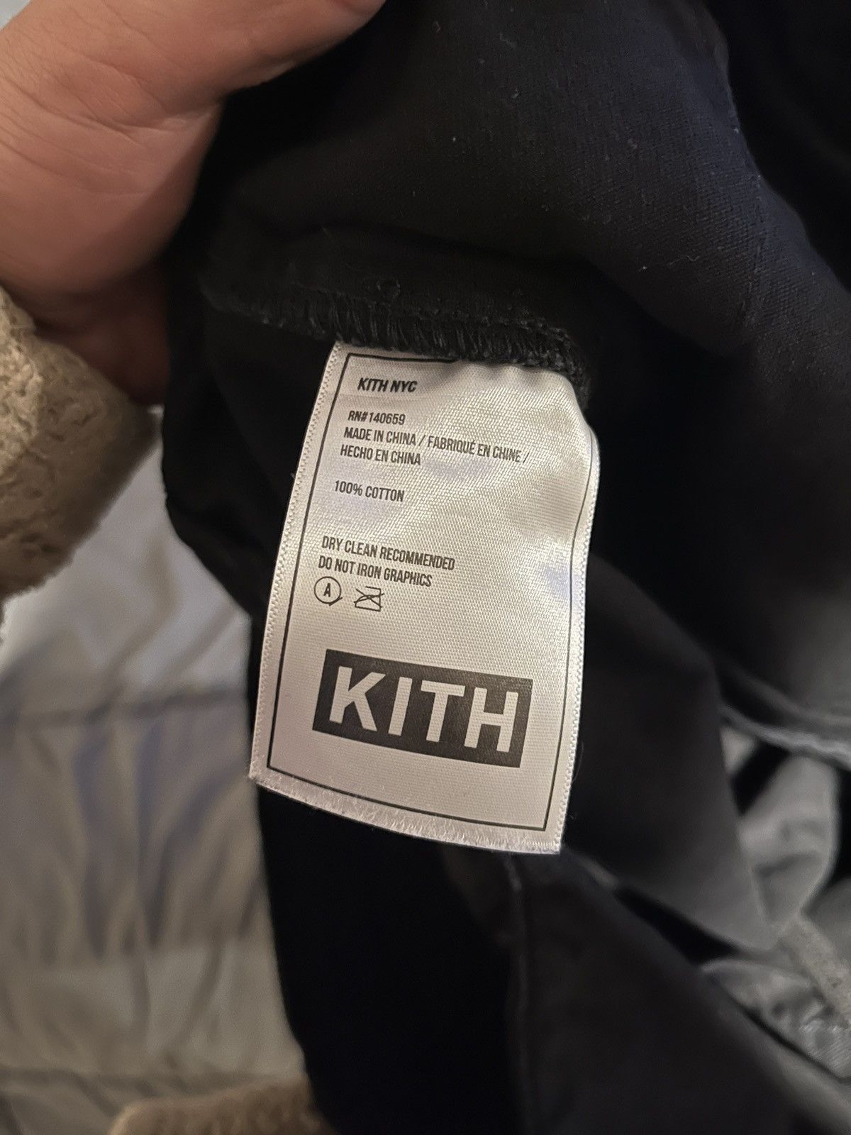 Kith Kith Vintage Black Terry Cloth Jogger Jeans Mercer Size US 33 - 8 Thumbnail
