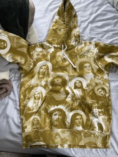 Supreme jesus outlet hoodie