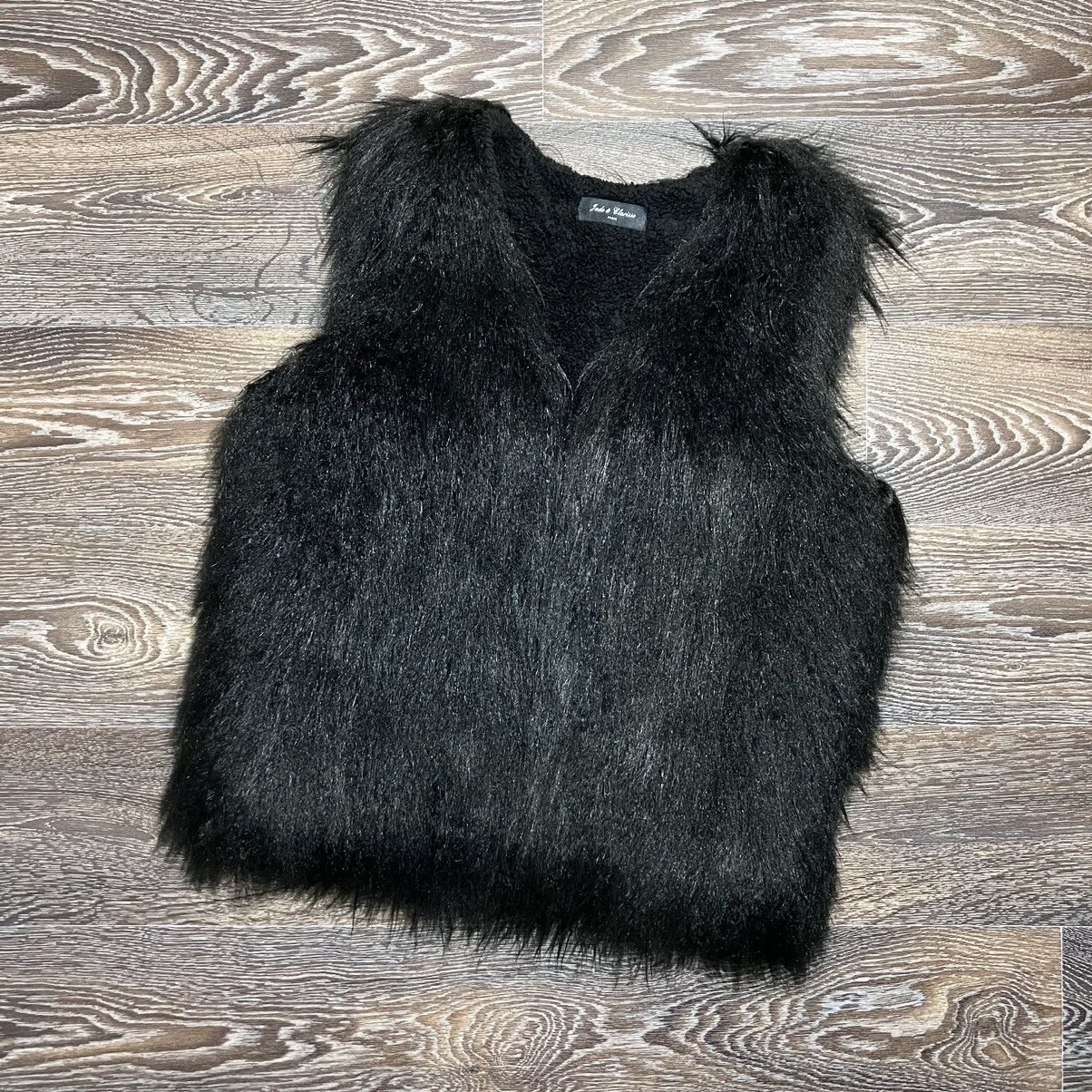 Jade&Clarisse Japanese L.G.B. Style Fake Fur Y2K Sherpa Vest