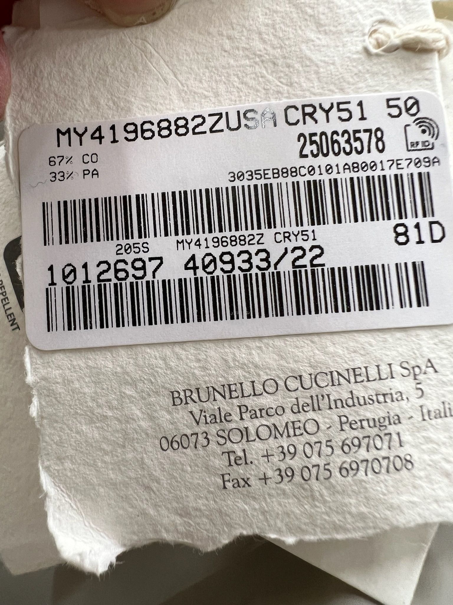 Brunello Cucinelli o1w1db10125 Bomber Jacket in Blue Size US M / EU 48-50 / 2 - 3 Thumbnail